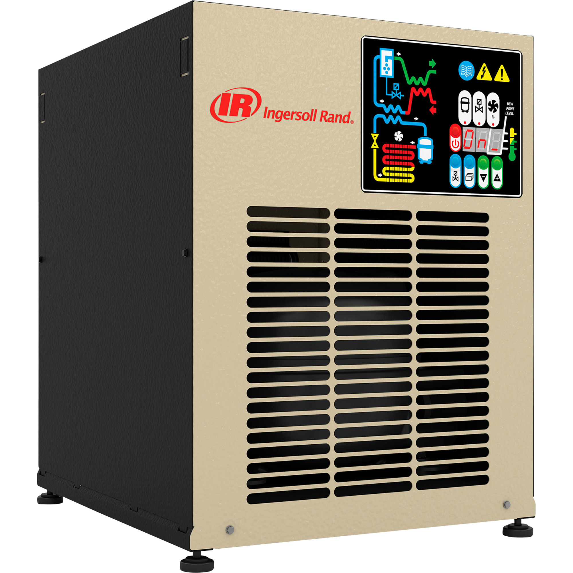 Secador de aire refrigerado no ciclante Ingersoll Rand, 11 CFM, Modelo D18IN.