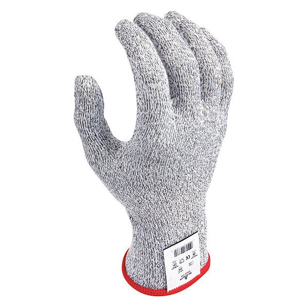 Guantes resistentes al corte Showa, Nivel de corte A4, calibre 15, gris, 7 - 234X-07