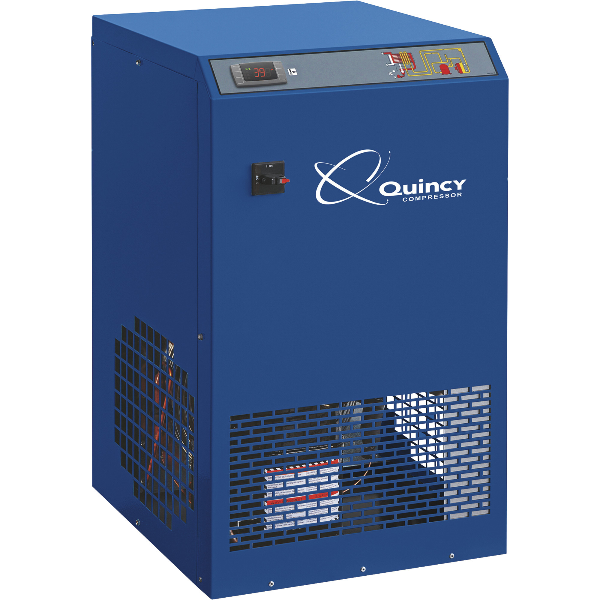 Secador de aire refrigerado Quincy Non-Cycling, 106 CFM, 115 Voltios, Monofásico, Modelo # QPNC-106