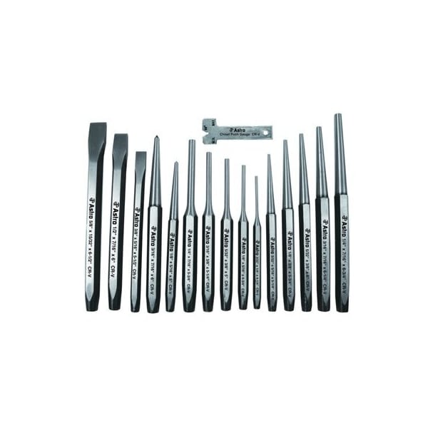 Astro Pneumatic PUNCH & CHISEL 16PC SET - AO1600