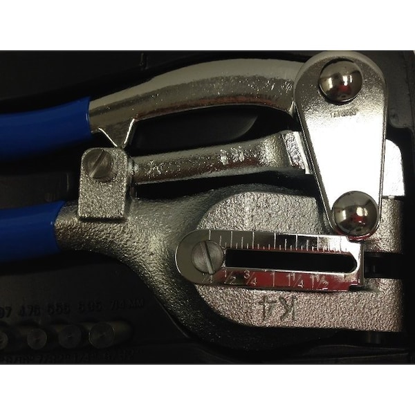 Hhip 17 Piece Metal Power Punch Kit With Punches & Dies - 7070-0016