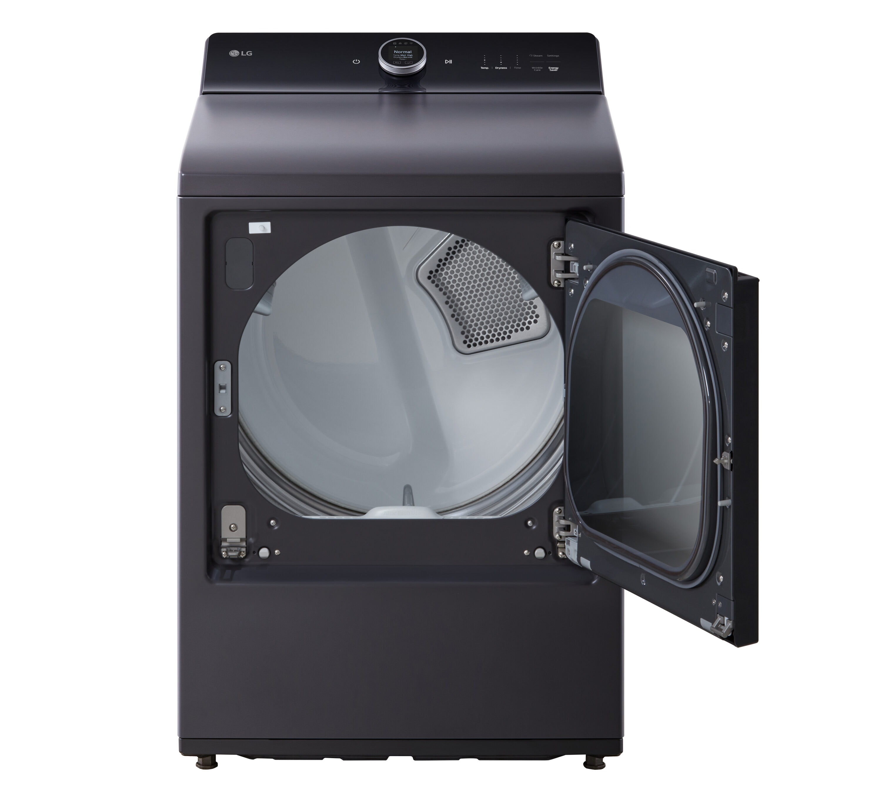 Secadora eléctrica con ciclo de vapor de 7.3 pies cúbicos (Negro mate) Certificada Energy Star DLEX8600BE de LG
