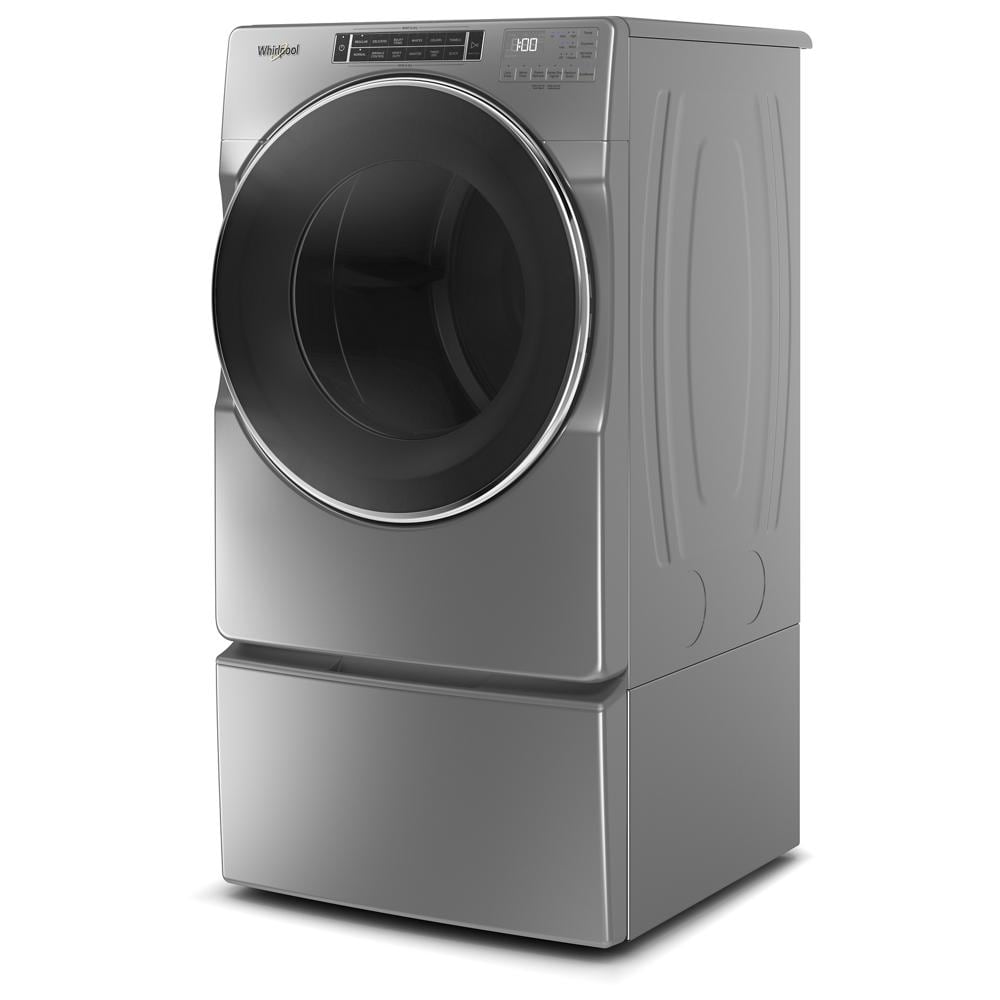 Secadora de Gas Apilable con Ciclo de Vapor de 7.4 Pies Cúbicos (Sombra de Cromo) Certificada por Energy Star WGD8620HC de Whirlpool