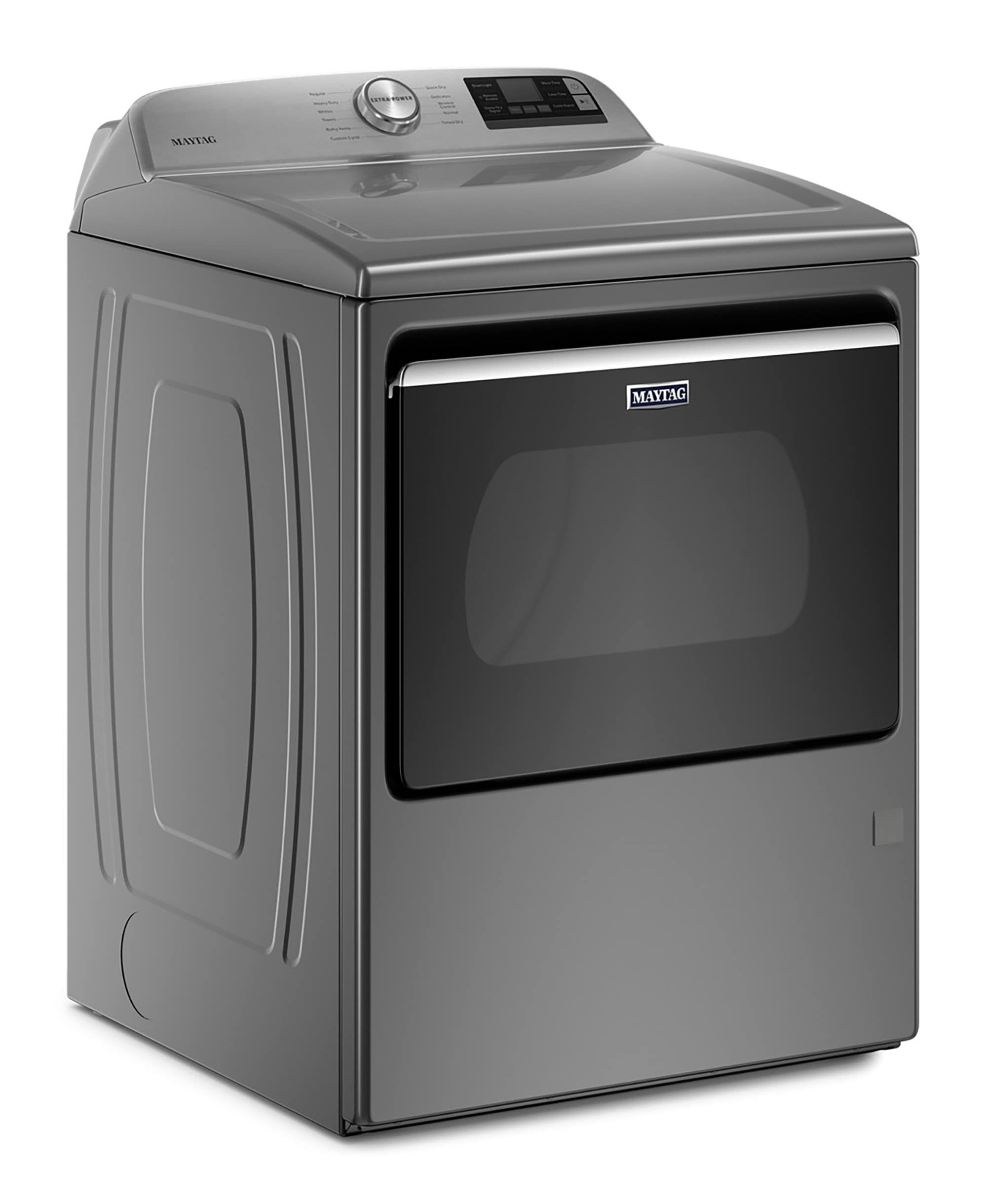 Secadora de gas Maytag Smart Capable de 7.4 pies cúbicos, compatible con tecnología inteligente (Slate Metálico) MGD6230HC