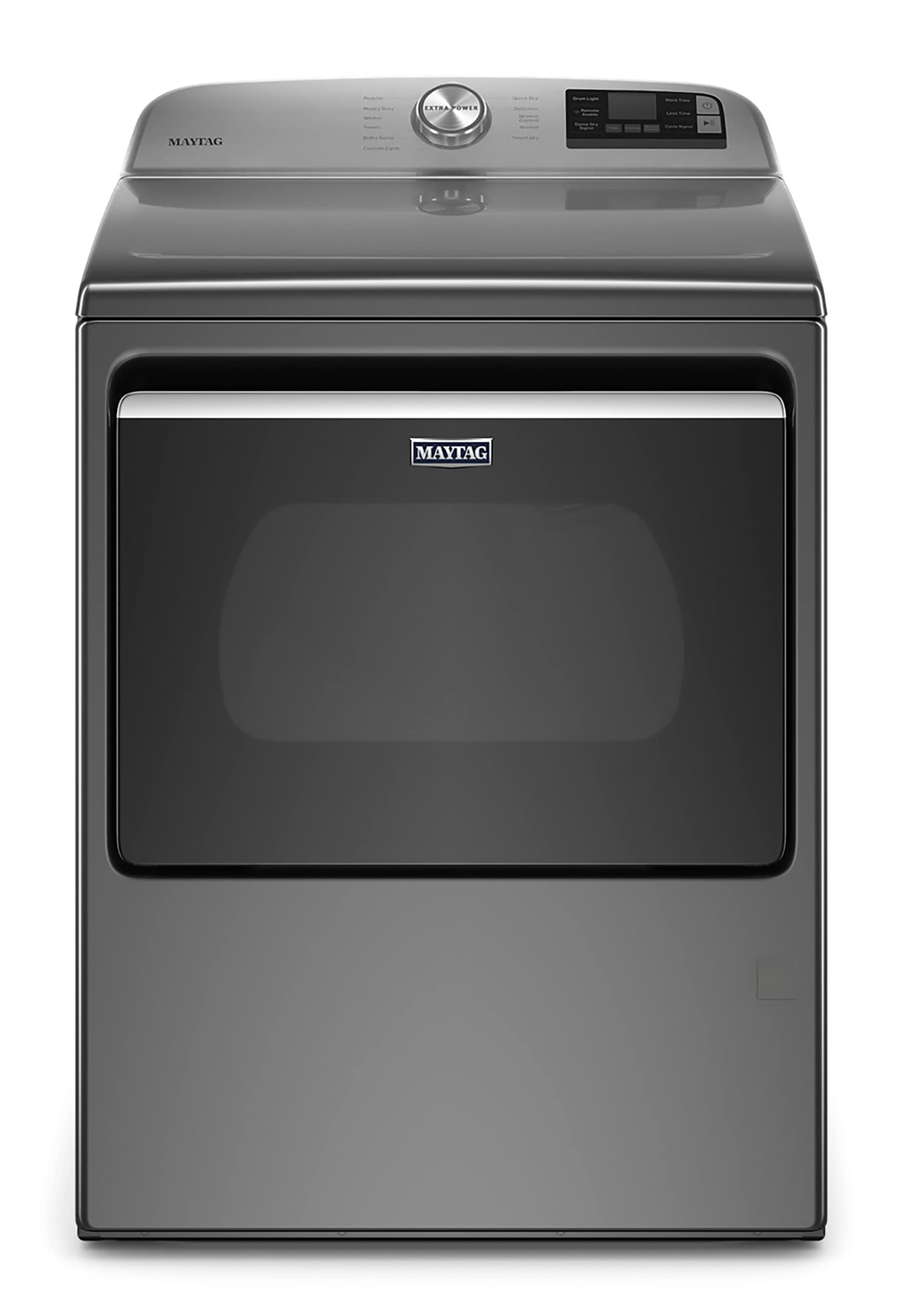 Secadora de gas Maytag Smart Capable de 7.4 pies cúbicos, compatible con tecnología inteligente (Slate Metálico) MGD6230HC
