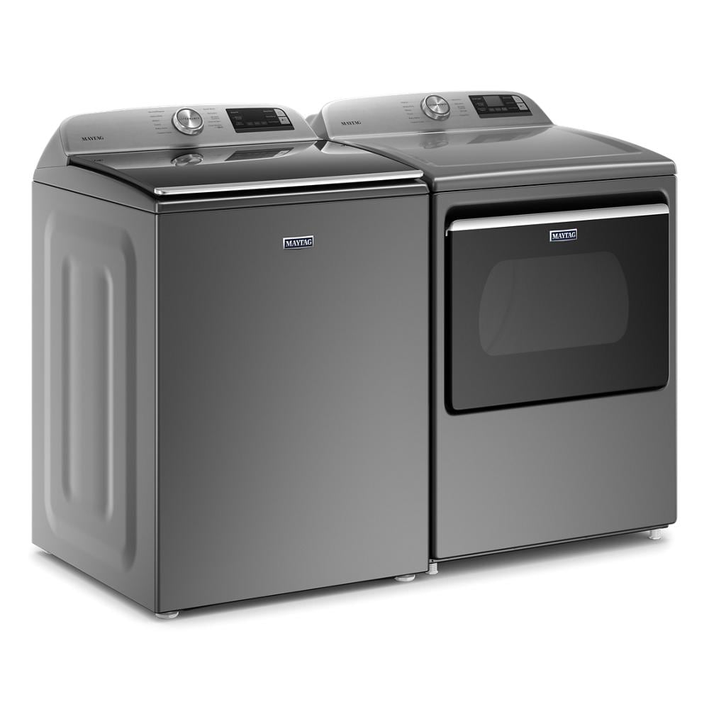 Secadora de gas Maytag Smart Capable de 7.4 pies cúbicos, compatible con tecnología inteligente (Slate Metálico) MGD6230HC