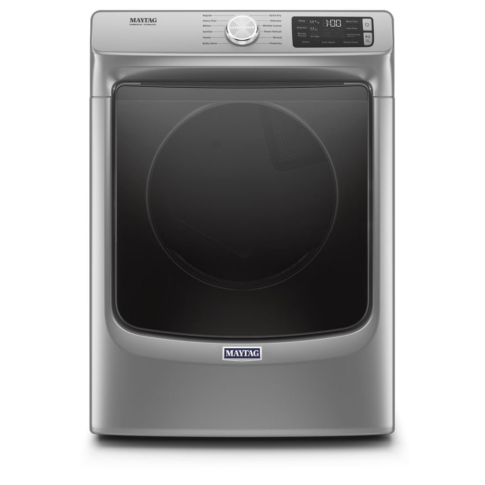 Secadora de gas apilable con ciclo de vapor de 7.3 pies cúbicos de Maytag (Pizarra Metálica) con certificación Energy Star MGD6630HC