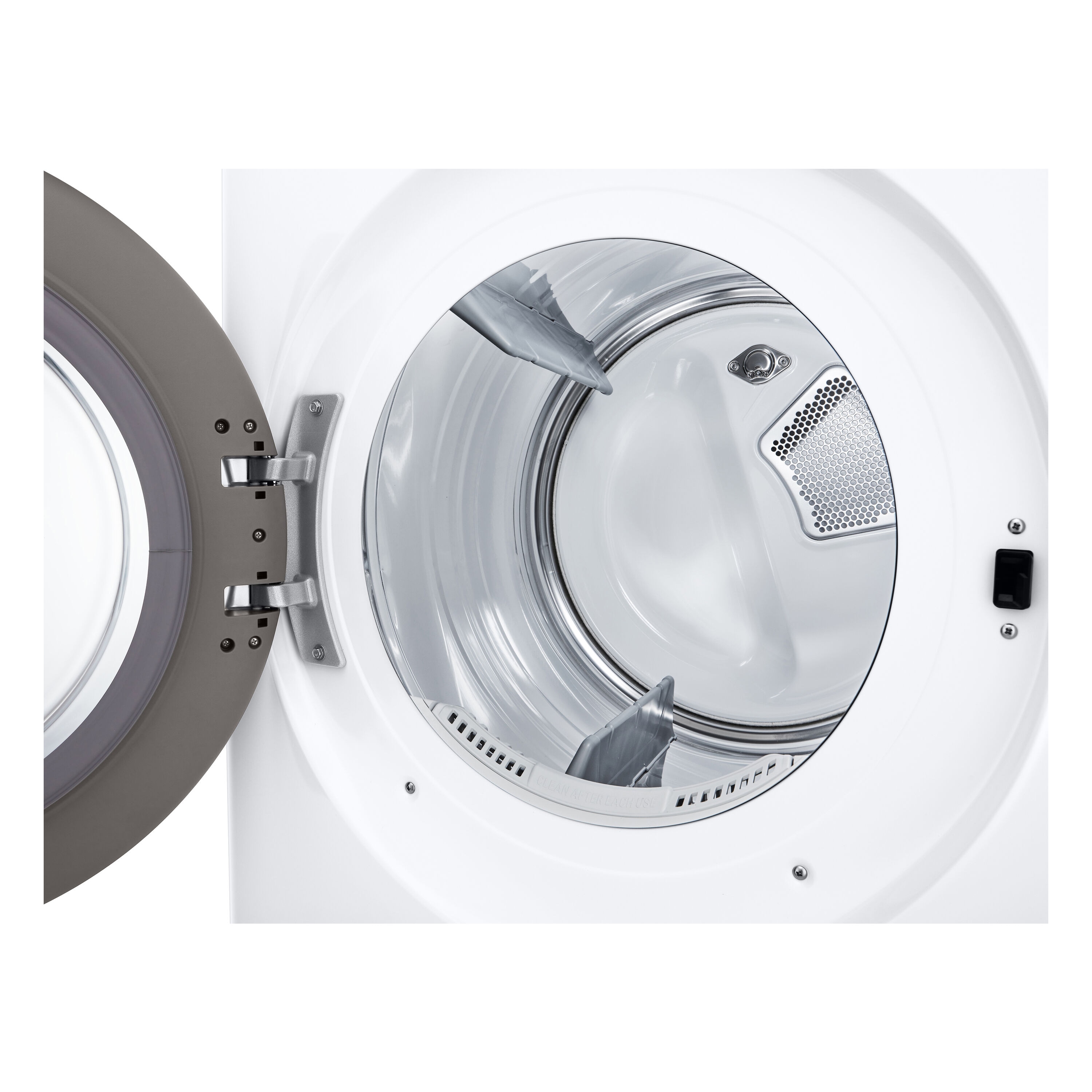 Secadora Eléctrica de Vapor Apilable con Ciclo TurboSteam de 7.4 pies cúbicos (Blanca) Certificada por Energy Star DLEX5500W de LG.