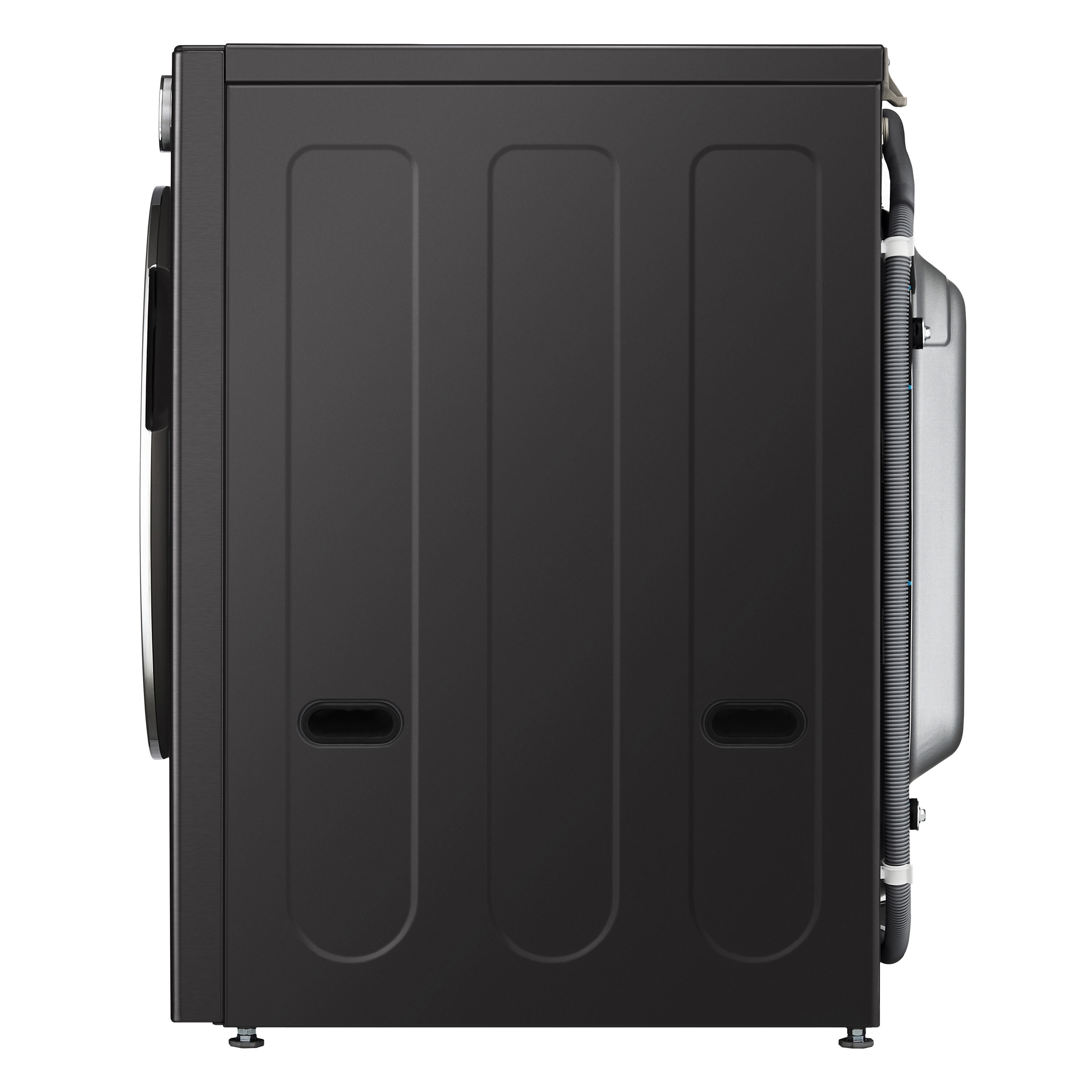 Combo Lavadora Secadora sin ventilación de acero negro de 5 pies cúbicos con TurboLavado360 de LG (Certificación ENERGY STAR) WM6998HBA