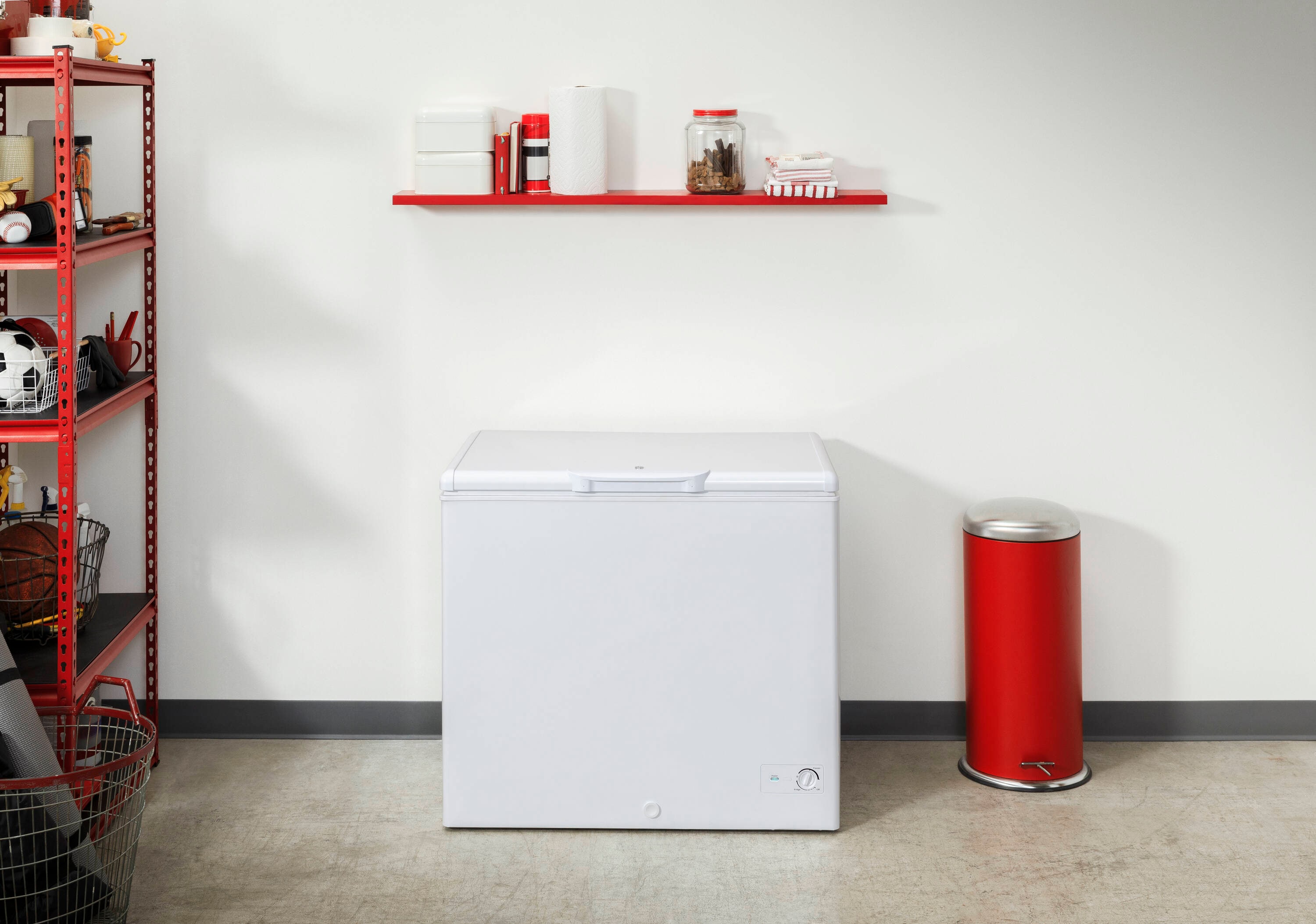 Congelador de Pecho Convertible a Refrigerador de 6.9 pies cúbicos de Hotpoint (Blanco) HCM7QWWW