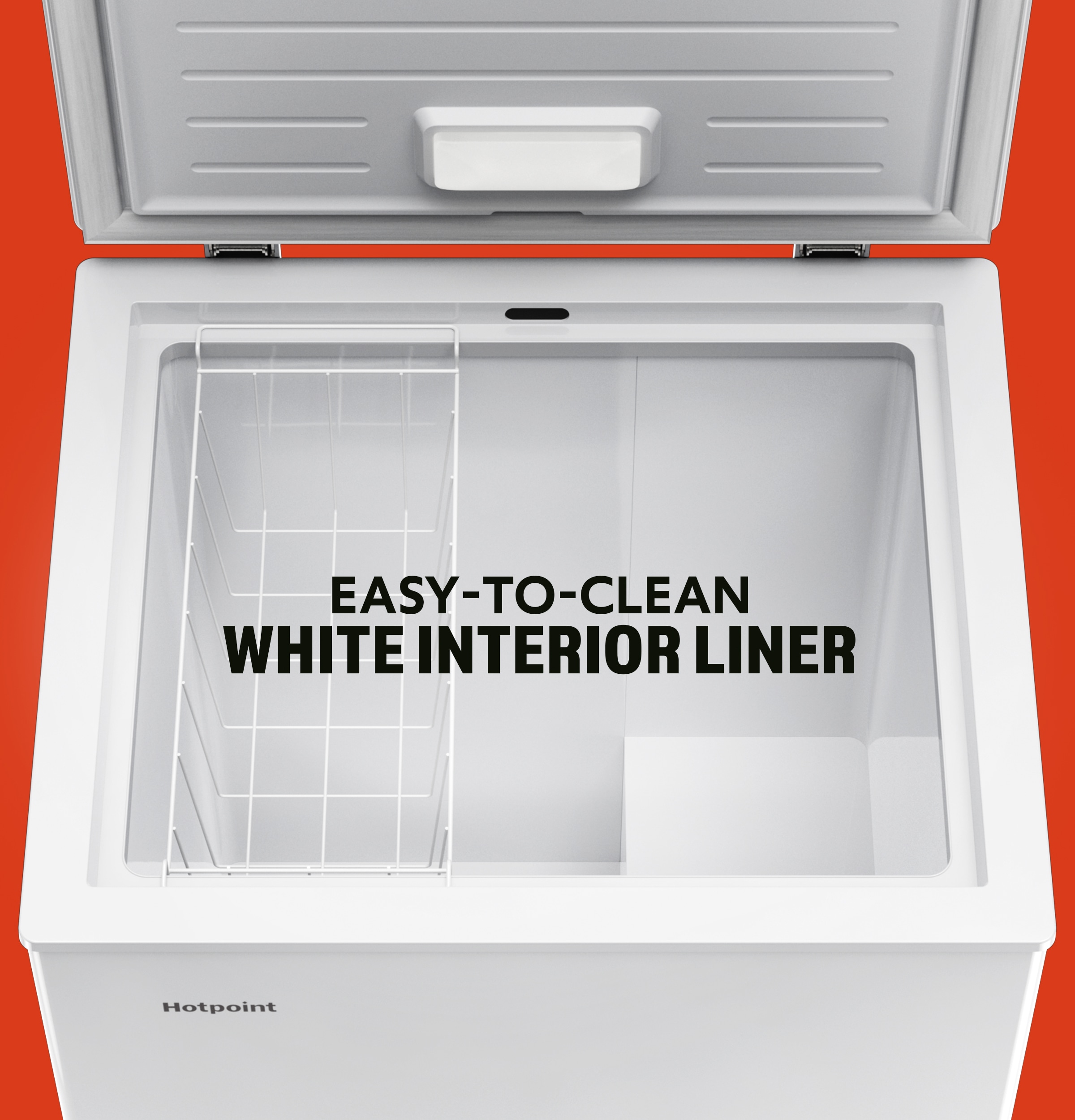 Congelador de Pecho Convertible a Refrigerador de 6.9 pies cúbicos de Hotpoint (Blanco) HCM7QWWW