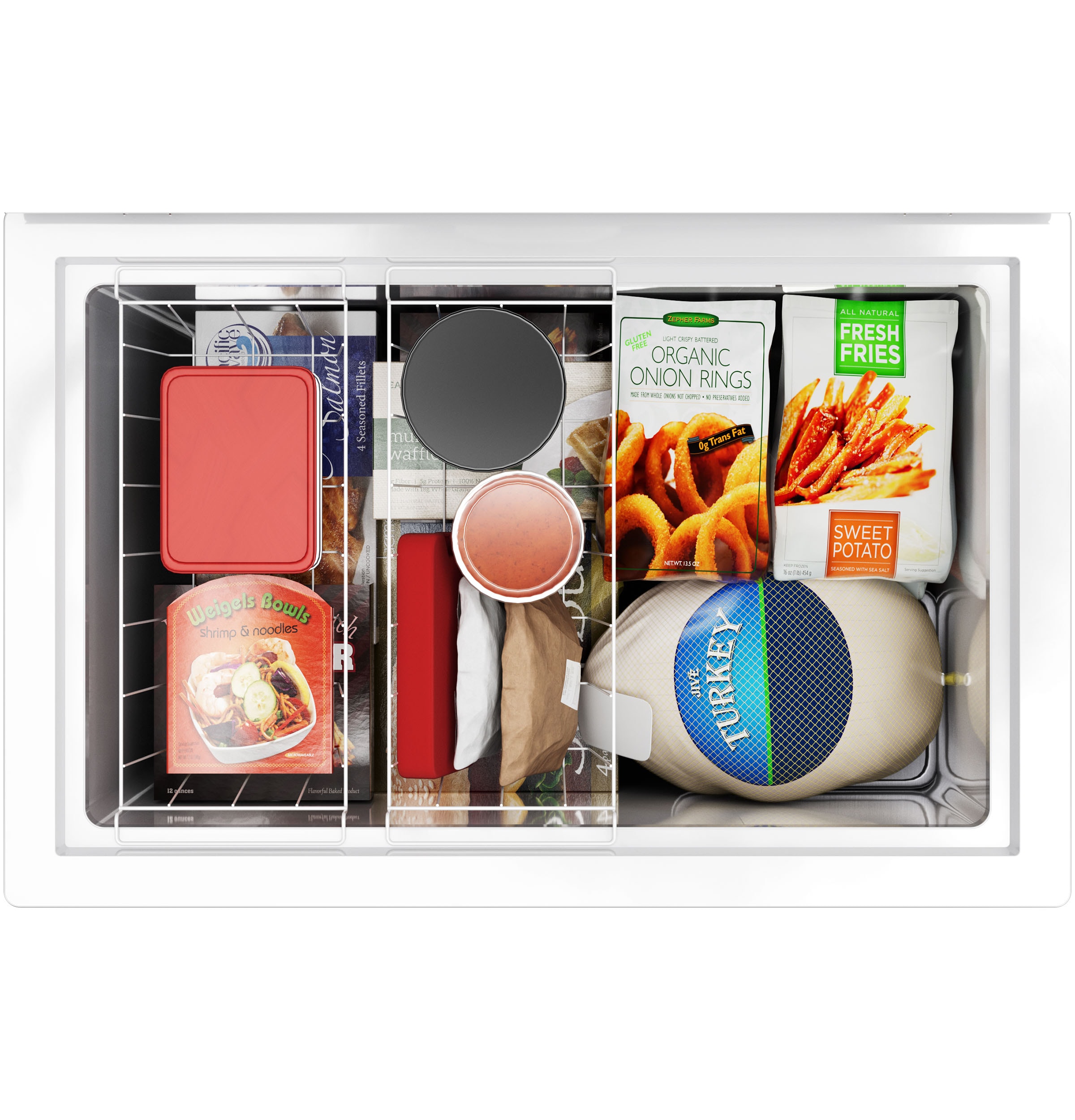 Congelador de Pecho Convertible a Refrigerador de 6.9 pies cúbicos de Hotpoint (Blanco) HCM7QWWW
