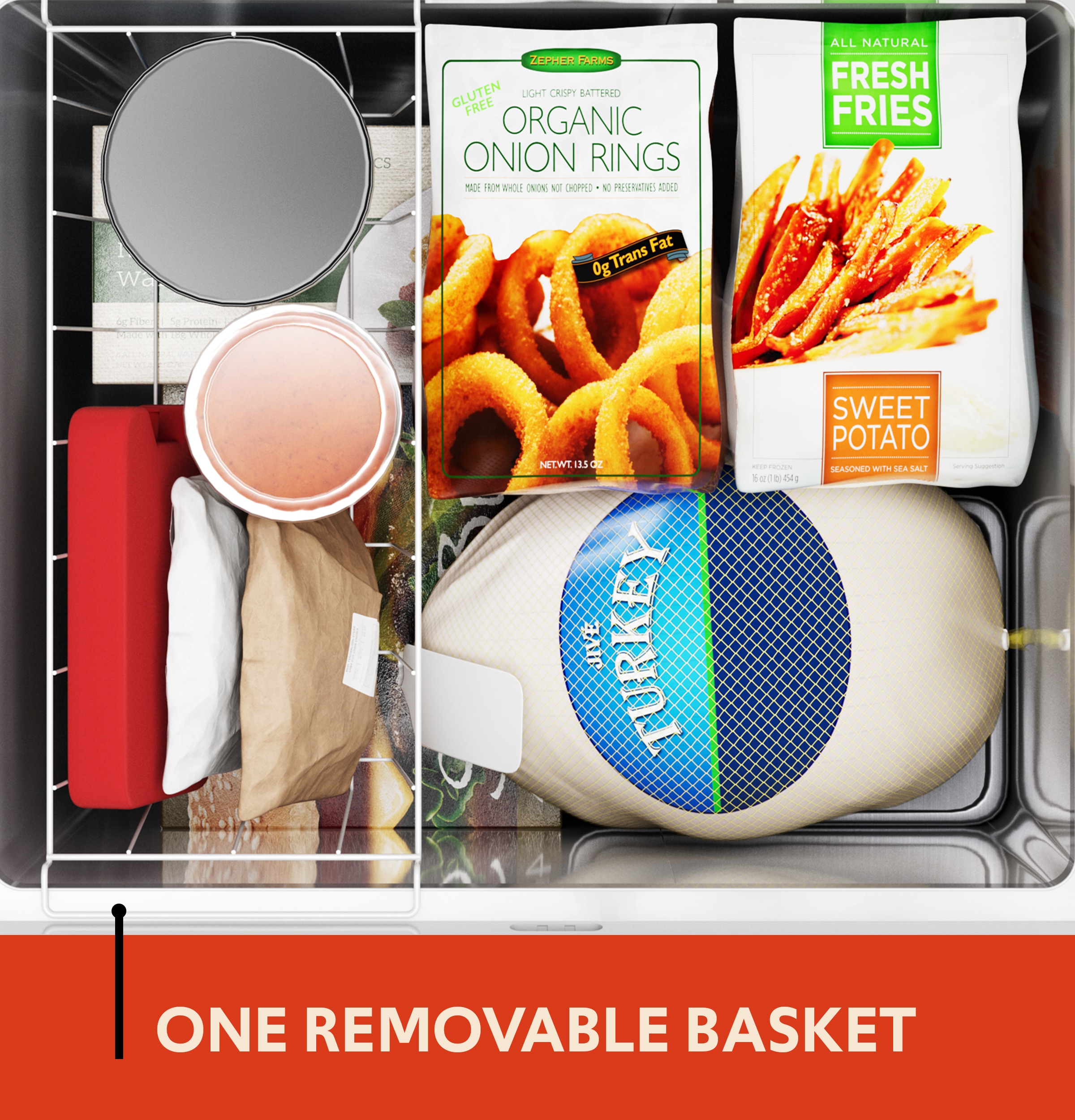Congelador de Pecho Hotpoint de 4.9 pies cúbicos Convertible a Refrigerador (Blanco) HCM5QWWW