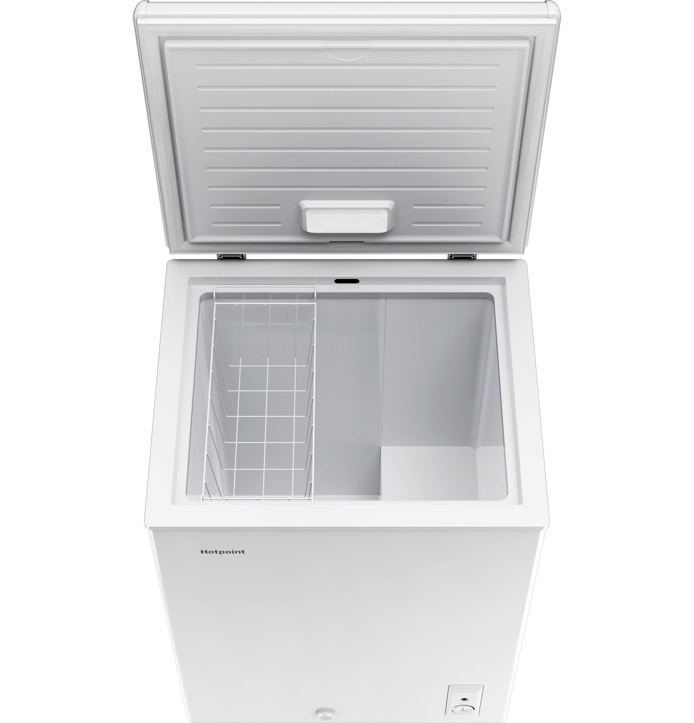 Congelador de Pecho Hotpoint de 4.9 pies cúbicos Convertible a Refrigerador (Blanco) HCM5QWWW