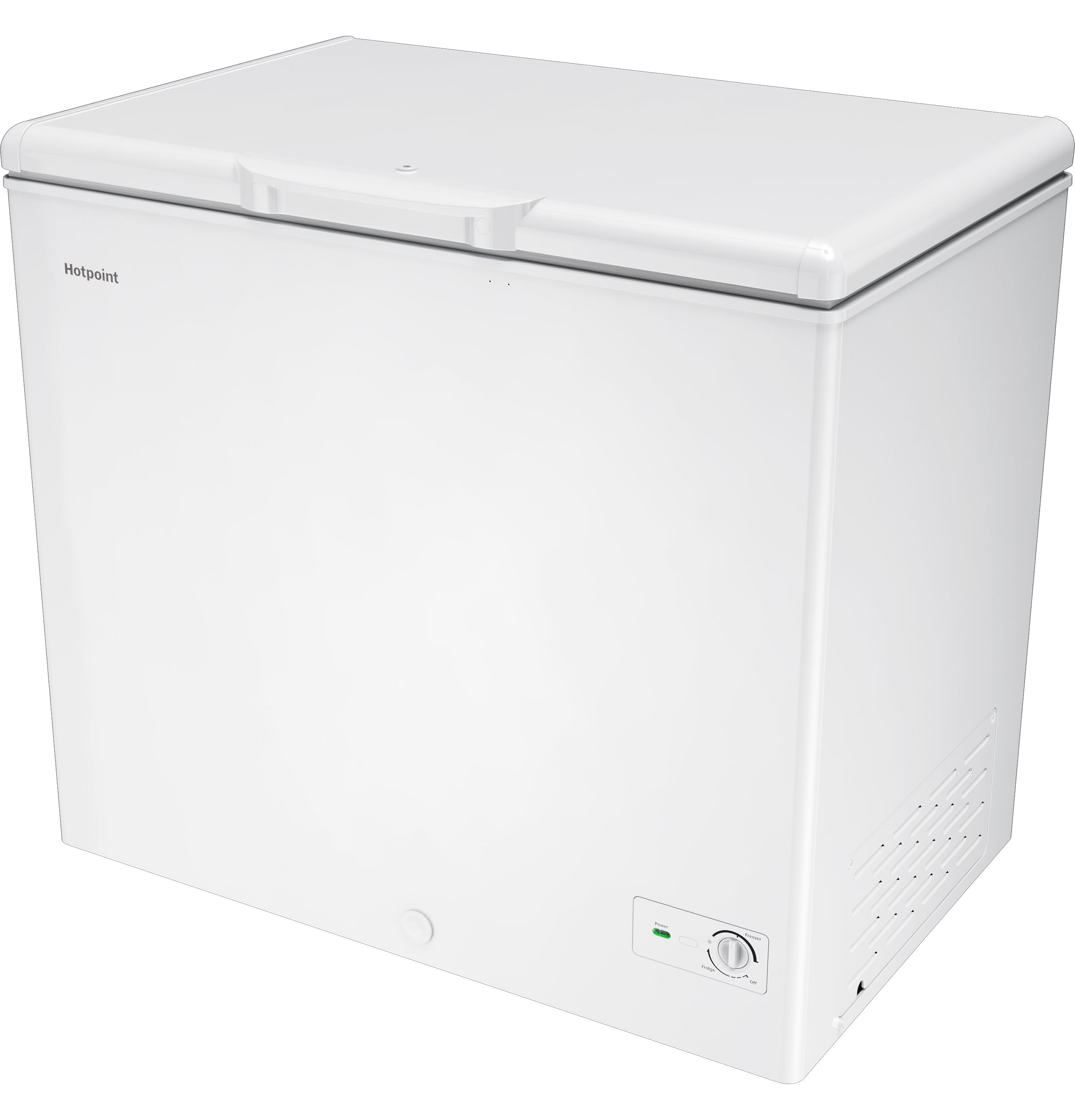 Congelador de Pecho de 8.8 pies cúbicos Hotpoint Convertible a Refrigerador (Blanco) HCM9QWWW