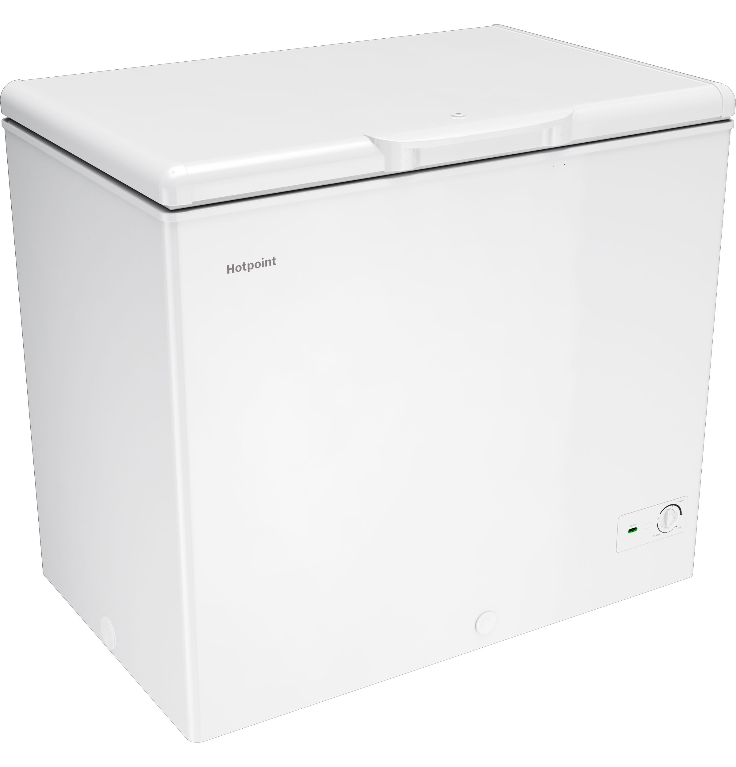 Congelador de Pecho de 8.8 pies cúbicos Hotpoint Convertible a Refrigerador (Blanco) HCM9QWWW