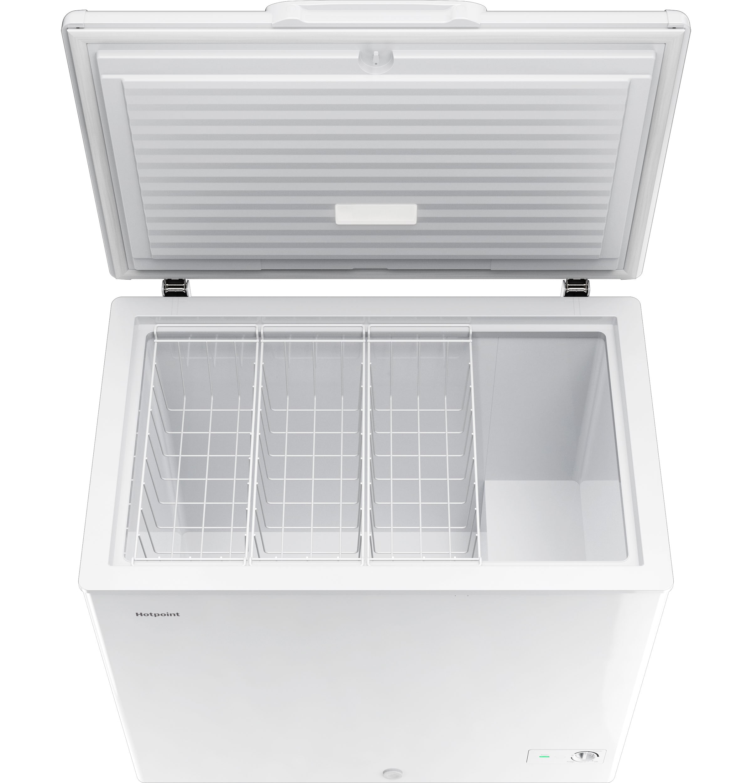 Congelador de Pecho de 8.8 pies cúbicos Hotpoint Convertible a Refrigerador (Blanco) HCM9QWWW