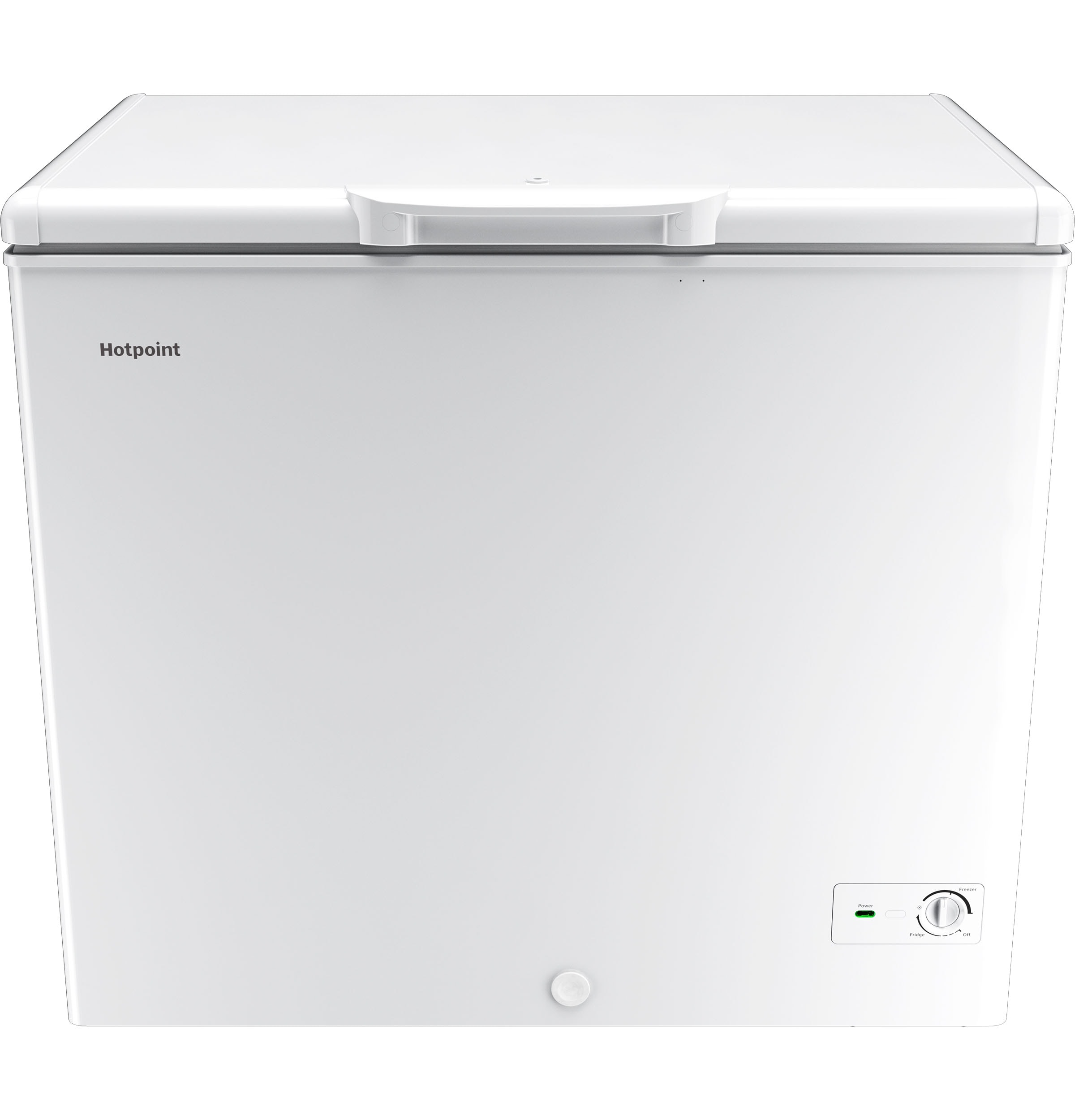 Congelador de Pecho de 8.8 pies cúbicos Hotpoint Convertible a Refrigerador (Blanco) HCM9QWWW