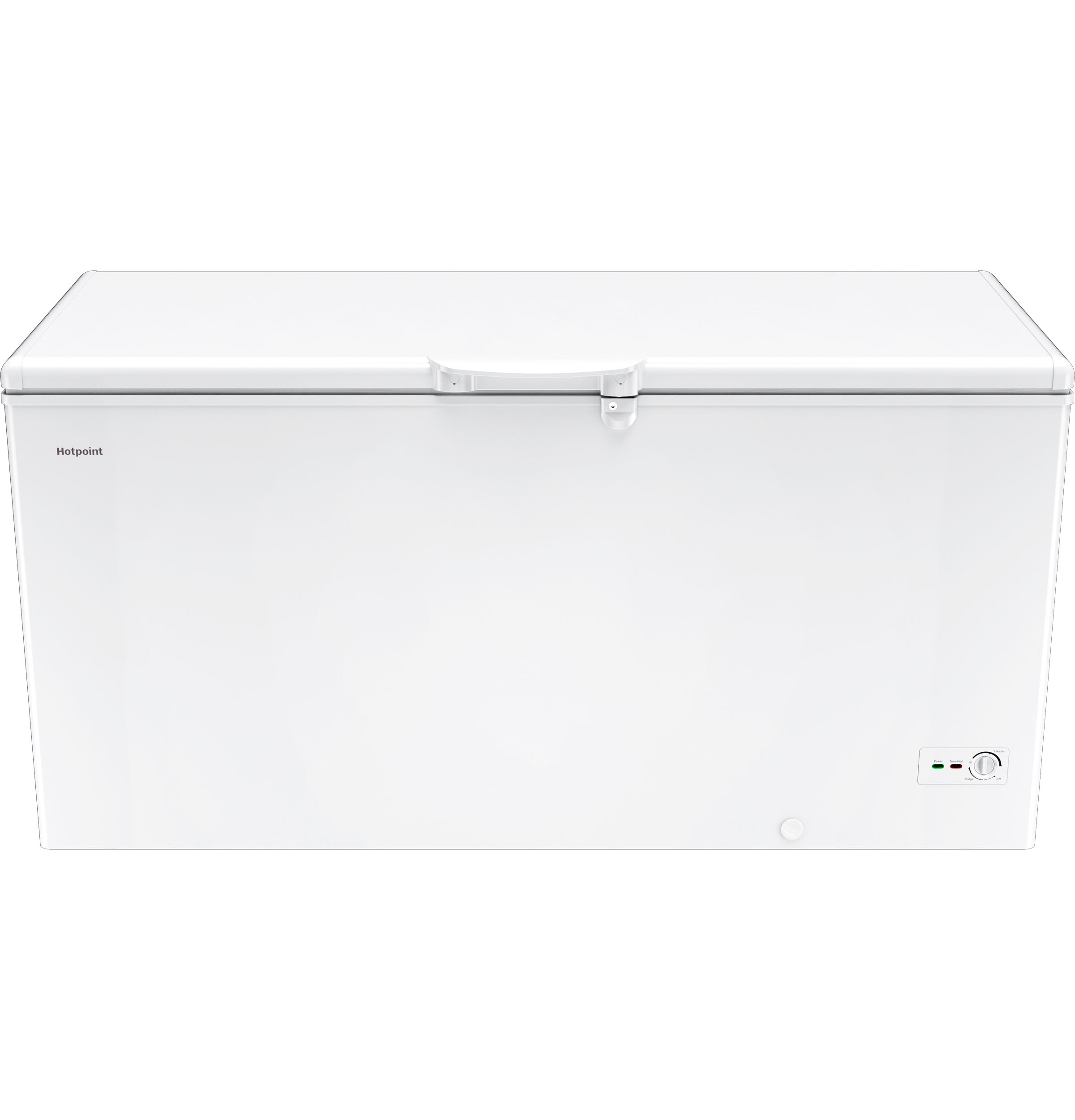 Congelador de Pecho de 17.9 pies cúbicos Convertible a Refrigerador (Blanco)