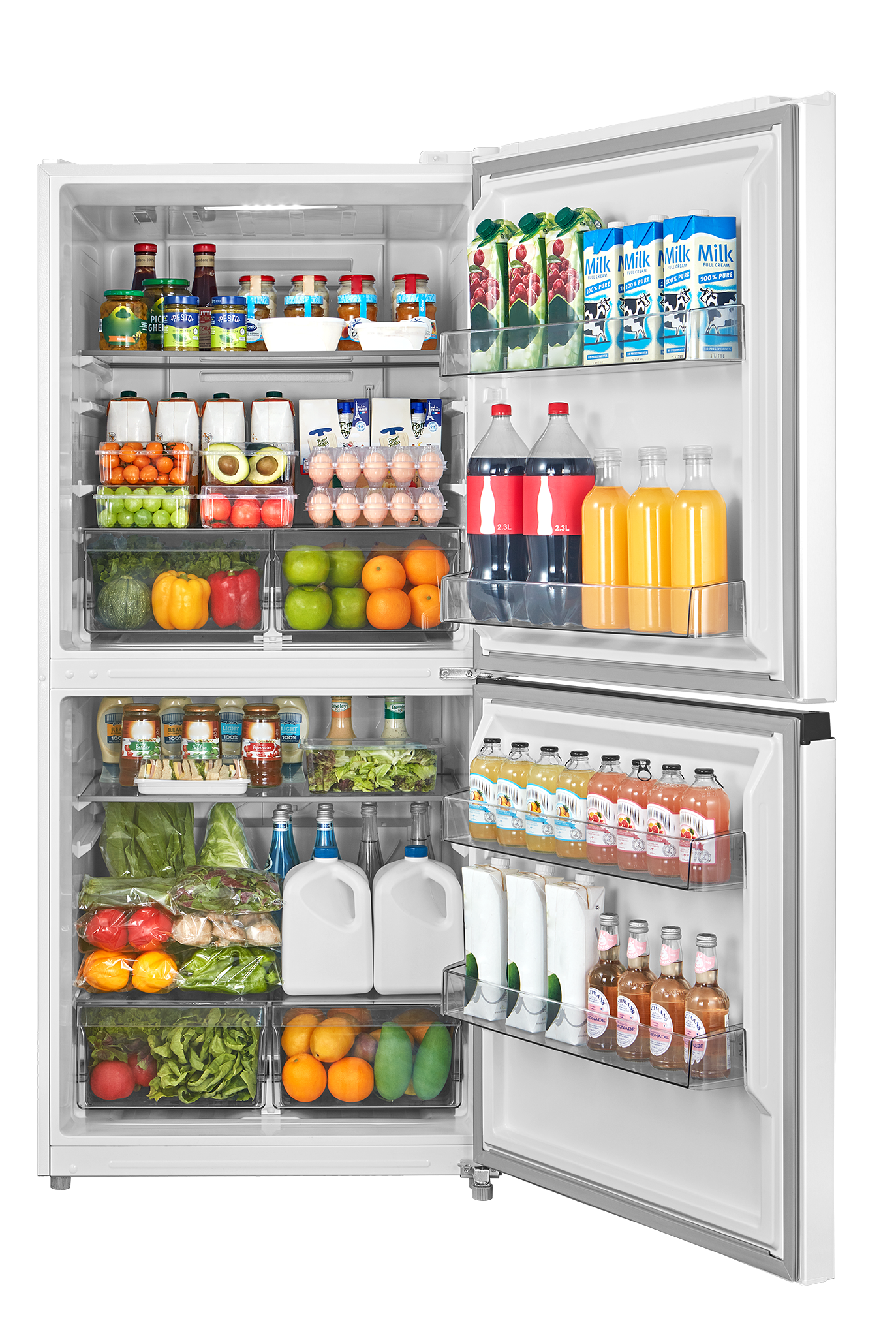 Congelador/Refrigerador Vertical Convertible Midea 50/50 Flex de 20 pies cúbicos para Garage, listo para garage, sin escarcha (Blanco) Certificado ENERGY STAR MRU21C7BWW