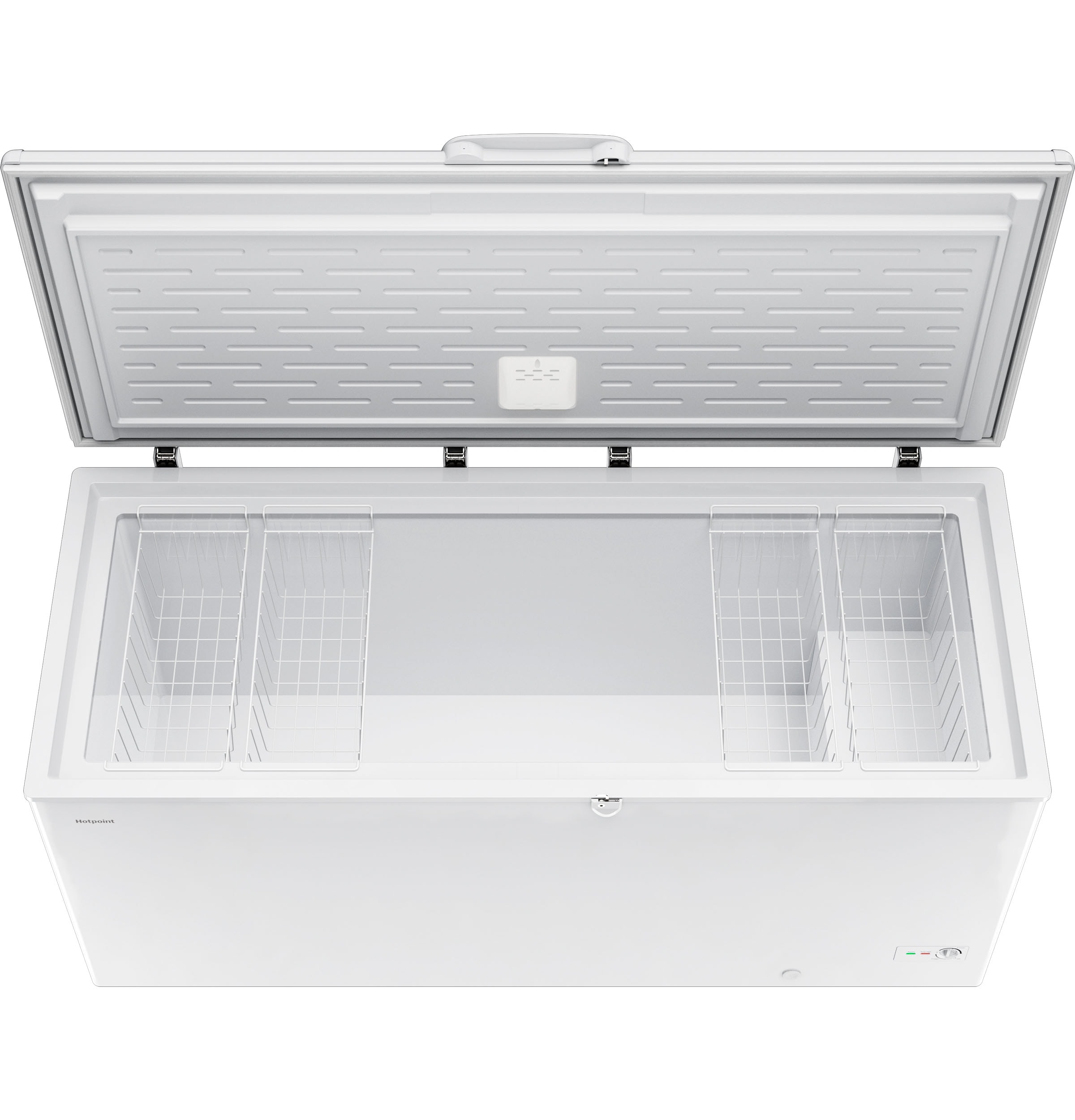Congelador Horizontal Convertible a Refrigerador de 21.7 pies cúbicos Hotpoint (Blanco) Certificado ENERGY STAR HCM22QWWW