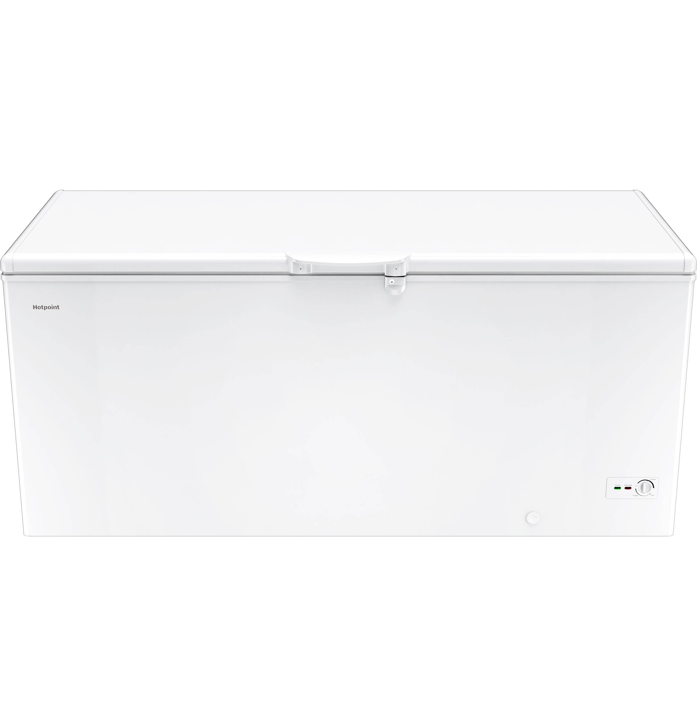 Congelador Horizontal Convertible a Refrigerador de 21.7 pies cúbicos Hotpoint (Blanco) Certificado ENERGY STAR HCM22QWWW