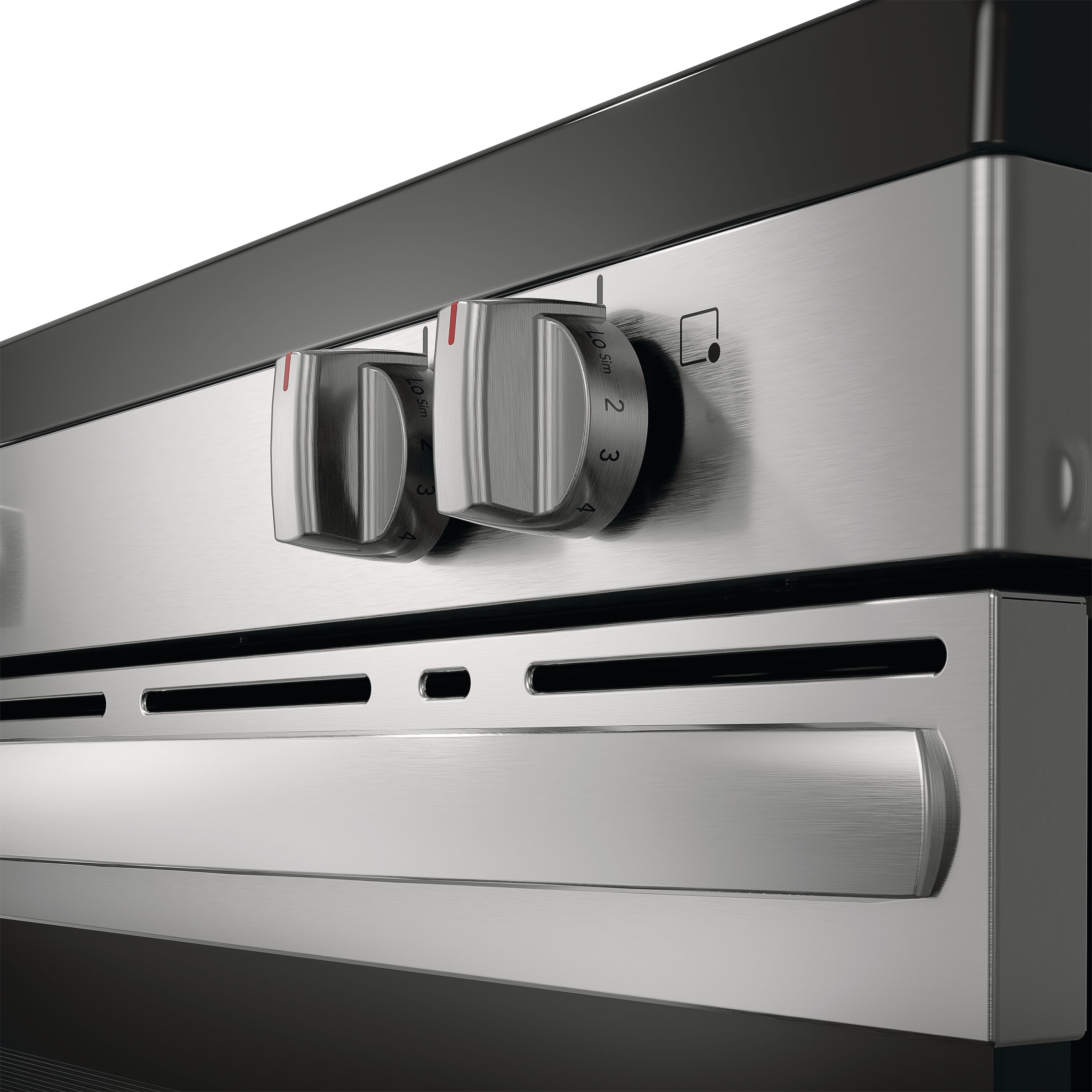 Estufa eléctrica independiente de 5 quemadores de vidrio de 30 pulgadas de acero inoxidable resistente a las huellas dactilares de 5.3 pies cúbicos de Frigidaire