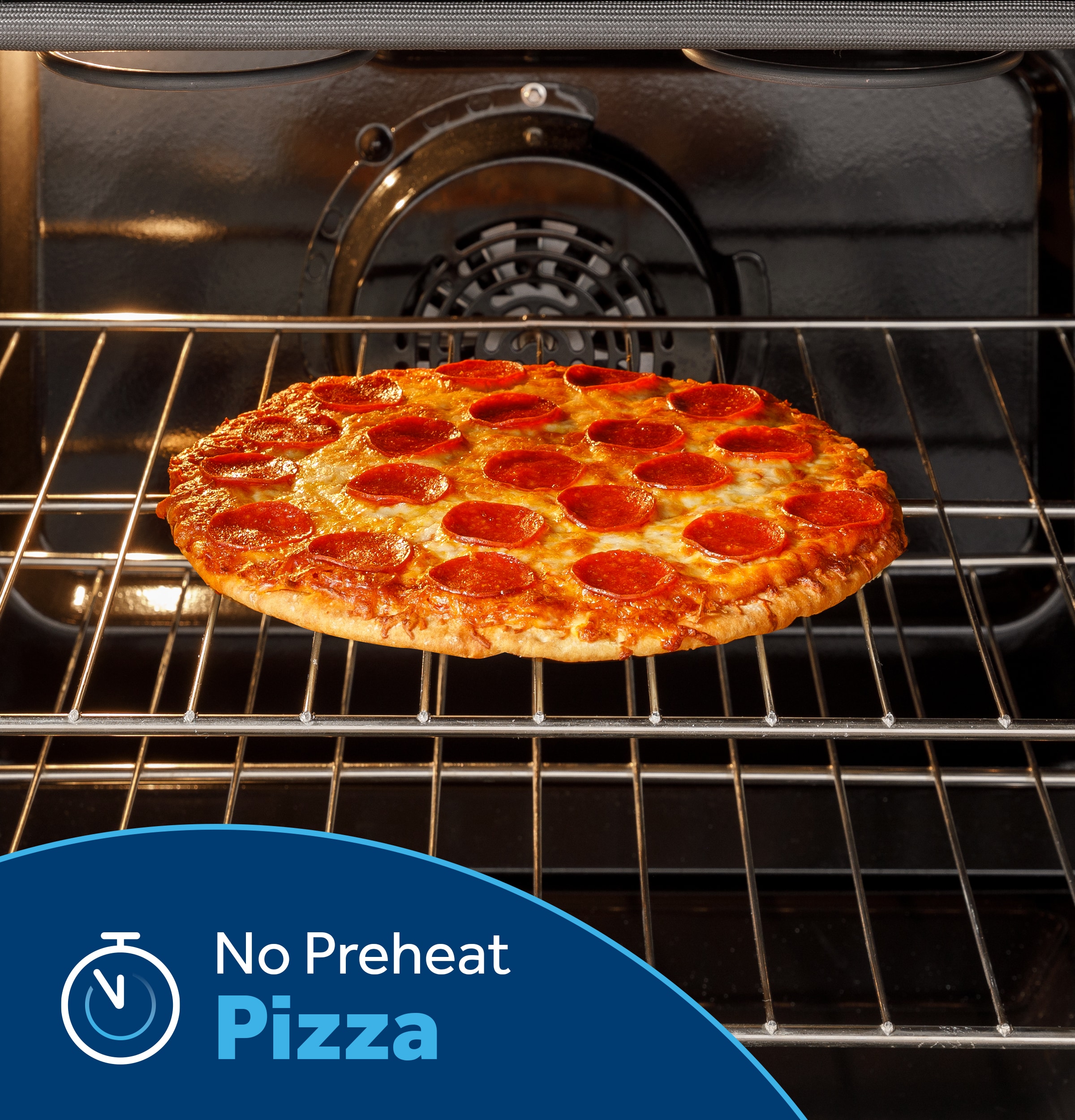 Charola para horno GE EasyWash de 30 pulgadas con cubierta de vidrio, 5 quemadores, horno de convección con freidora de aire de 5.3 pies cúbicos, estufa eléctrica deslizable (acero inoxidable resistente a huellas dactilares) GRS60LAVFS