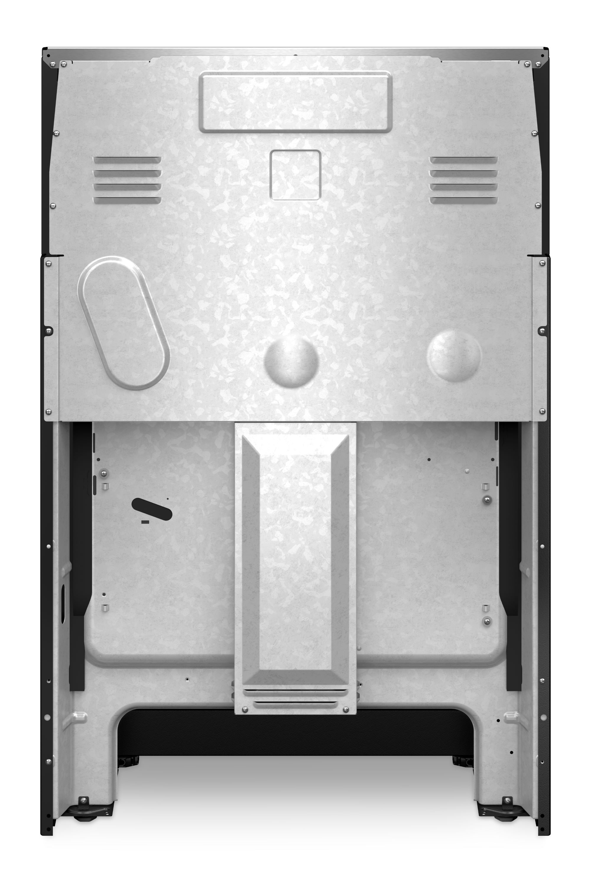 Estufa eléctrica independiente de vidrio de 30 pulgadas con 4 quemadores y horno de 5.3 pies cúbicos de acero inoxidable Whirlpool WFES3530RS