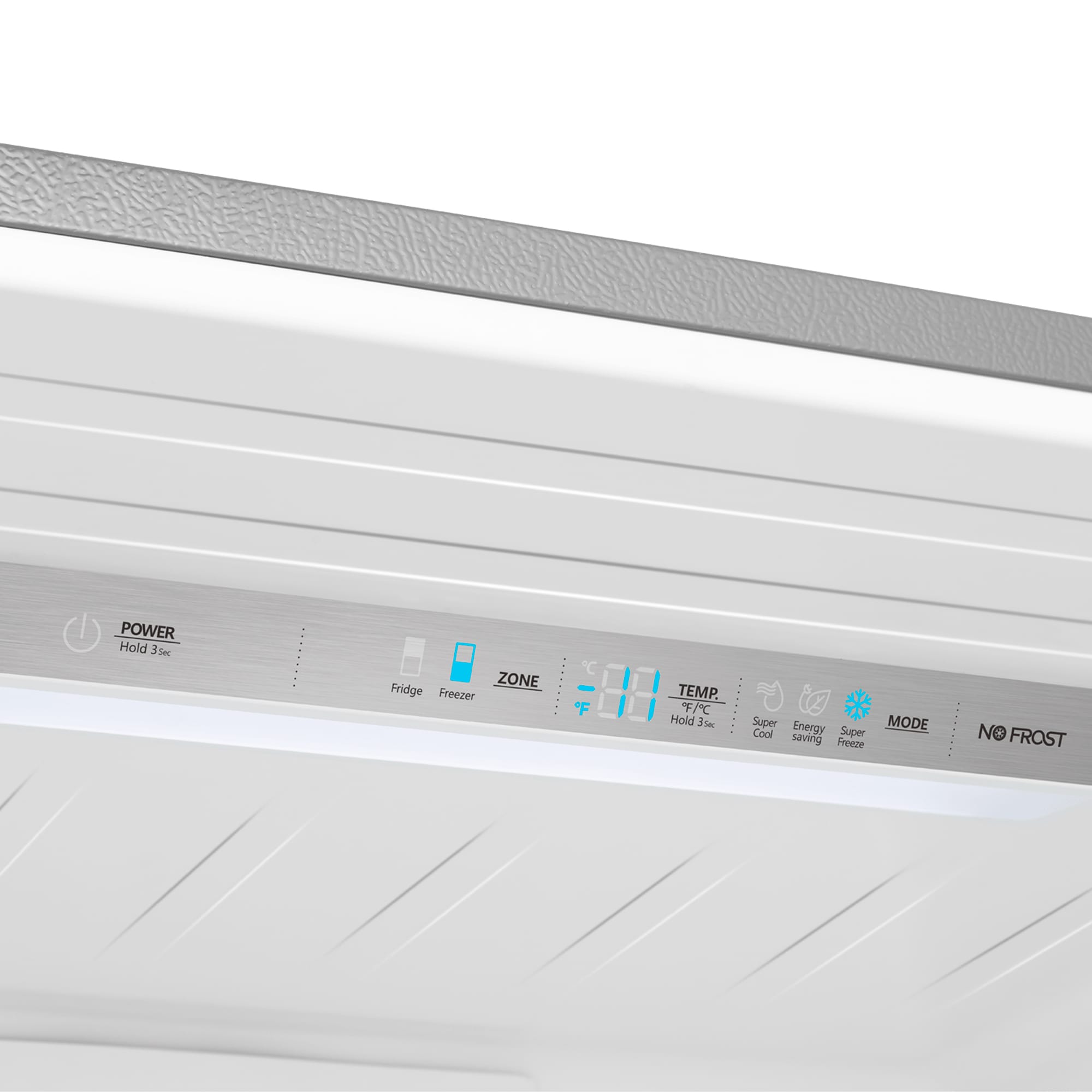 Refrigerador Hisense de 17.2 pies cúbicos con congelador inferior y profundidad de mostrador - Acero inoxidable resistente a huellas - Certificación ENERGY STAR HRB171N6ASE