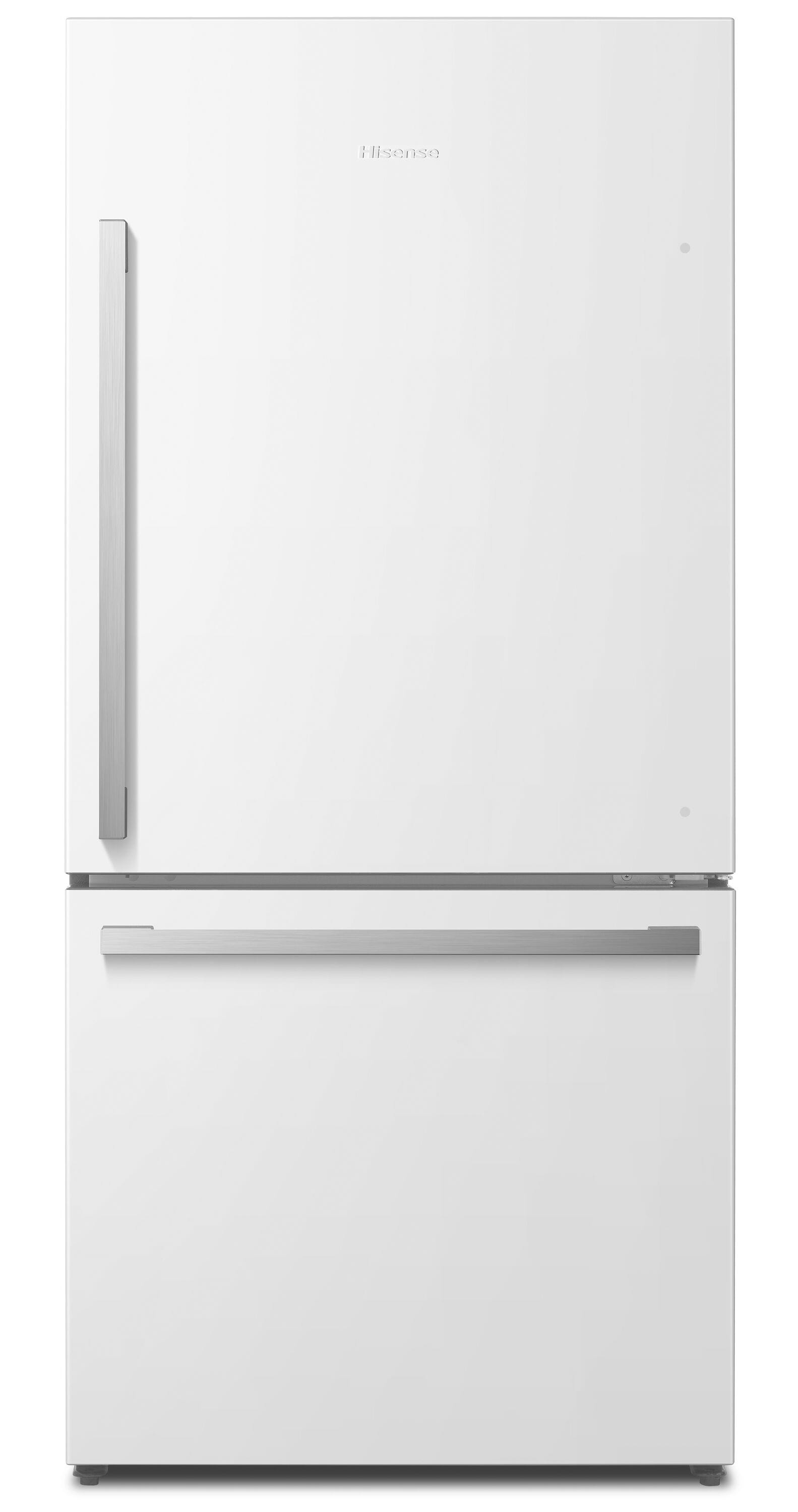 Refrigerador Hisense de 17.2 pies cúbicos de Profundidad de Mostrador con Congelador Inferior en color Blanco (Certificado ENERGY STAR) HRB171N6AWE