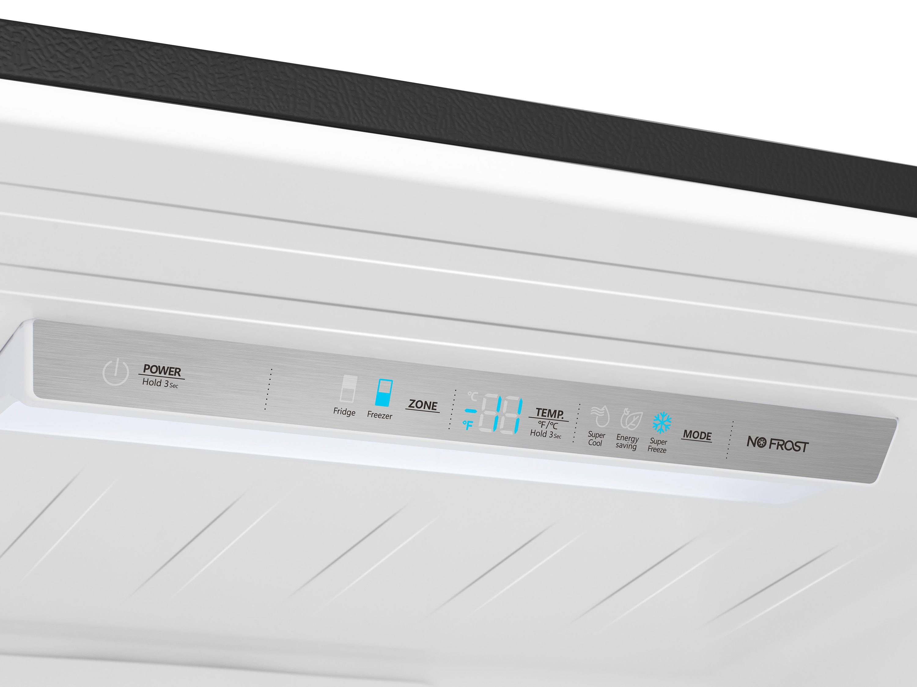 Refrigerador de Profundidad de Mostrador Hisense de 17.2 pies cúbicos con congelador inferior en acero negro metálico - Certificado ENERGY STAR HRB171N6ABE