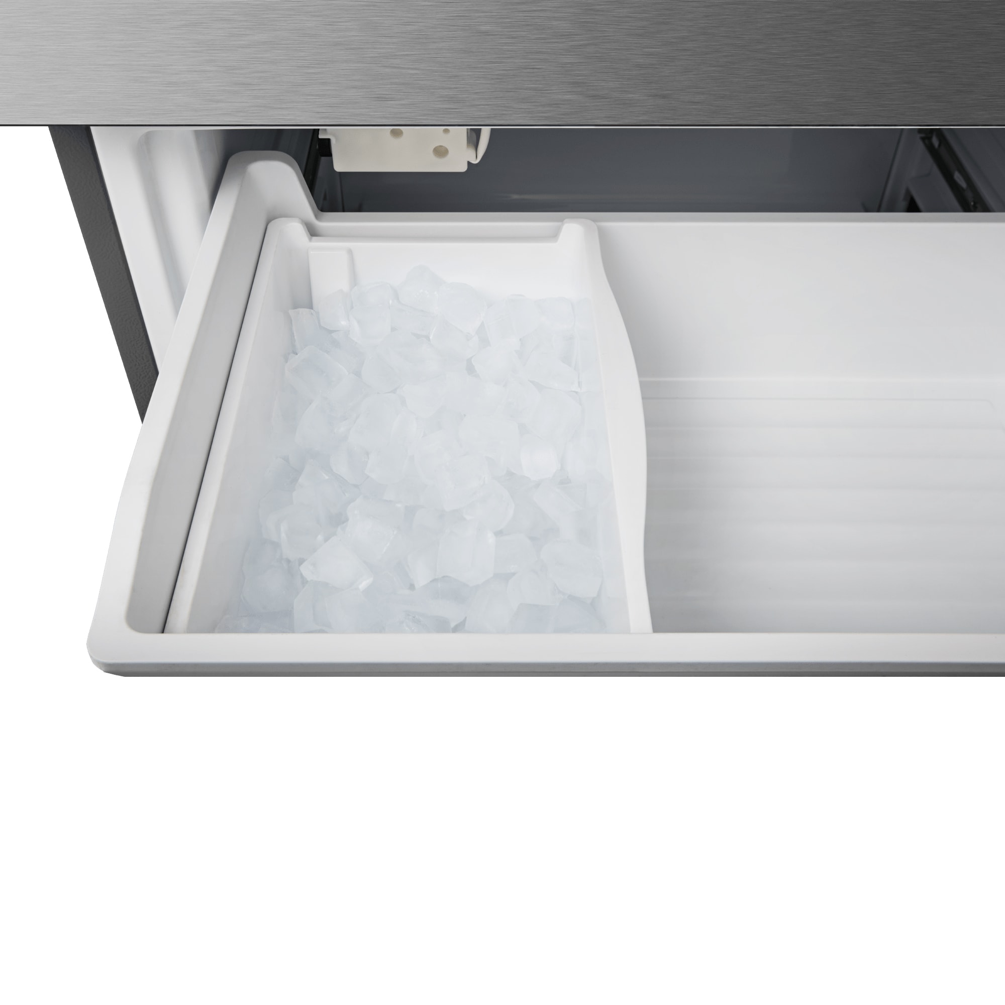 Refrigerador Hisense de 17.2 pies cúbicos con congelador en la parte inferior y fabricador de hielo (Acero inoxidable resistente a huellas dactilares) Certificado ENERGY STAR HRB171N6BSE