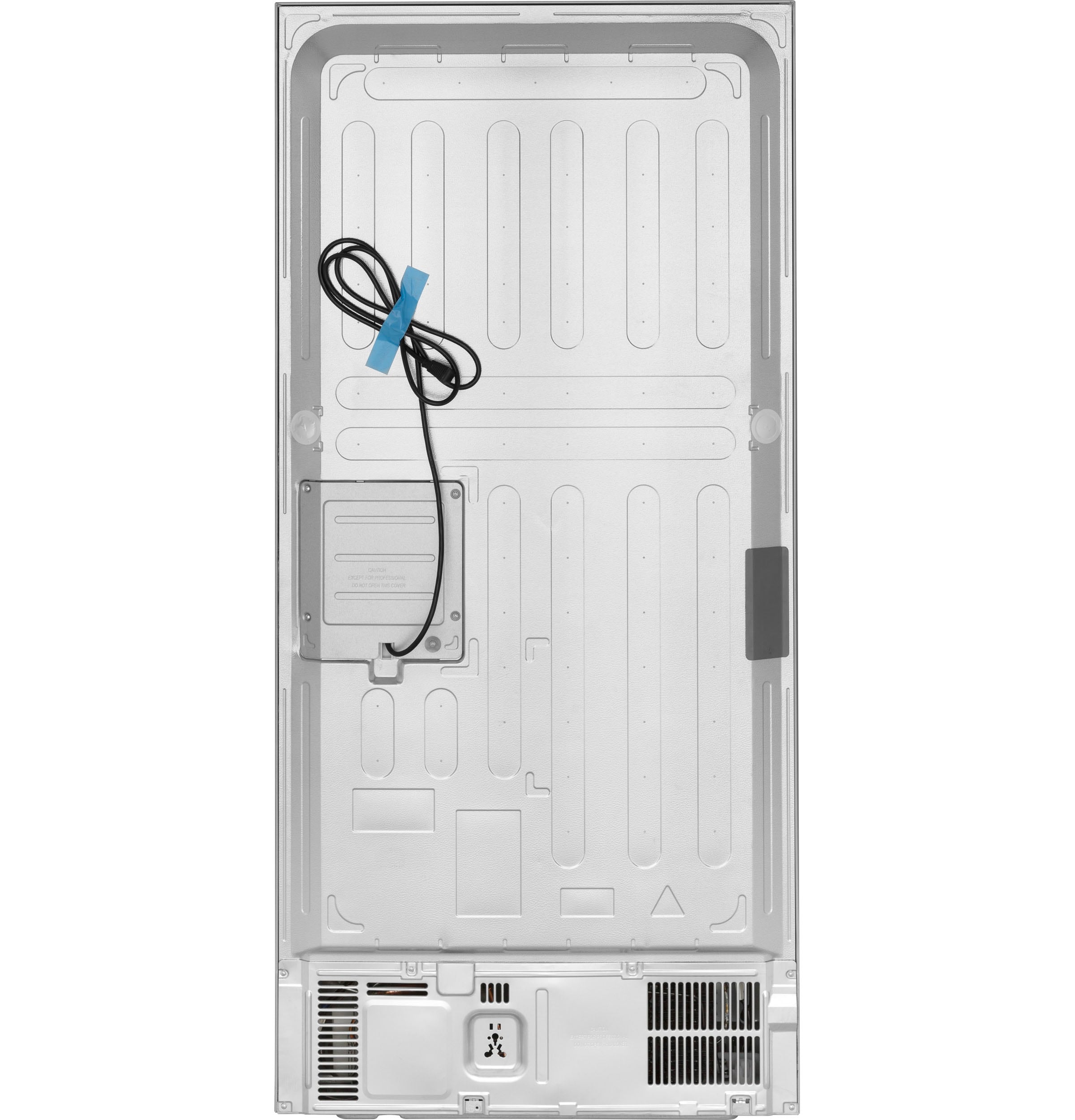 Refrigerador Haier de 16.8 pies cúbicos de profundidad de mostrador con congelador inferior y opción de fabricador de hielo (se vende por separado) (Acero inoxidable) Certificado ENERGY STAR QHE16HYPFS