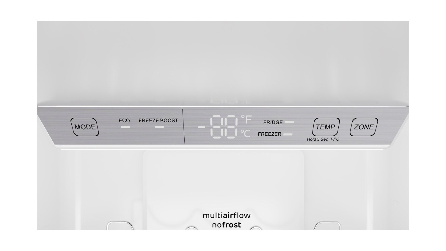 Refrigerador de fondo congelador estándar de acero inoxidable de 11.5 pies cúbicos con certificación ENERGY STAR