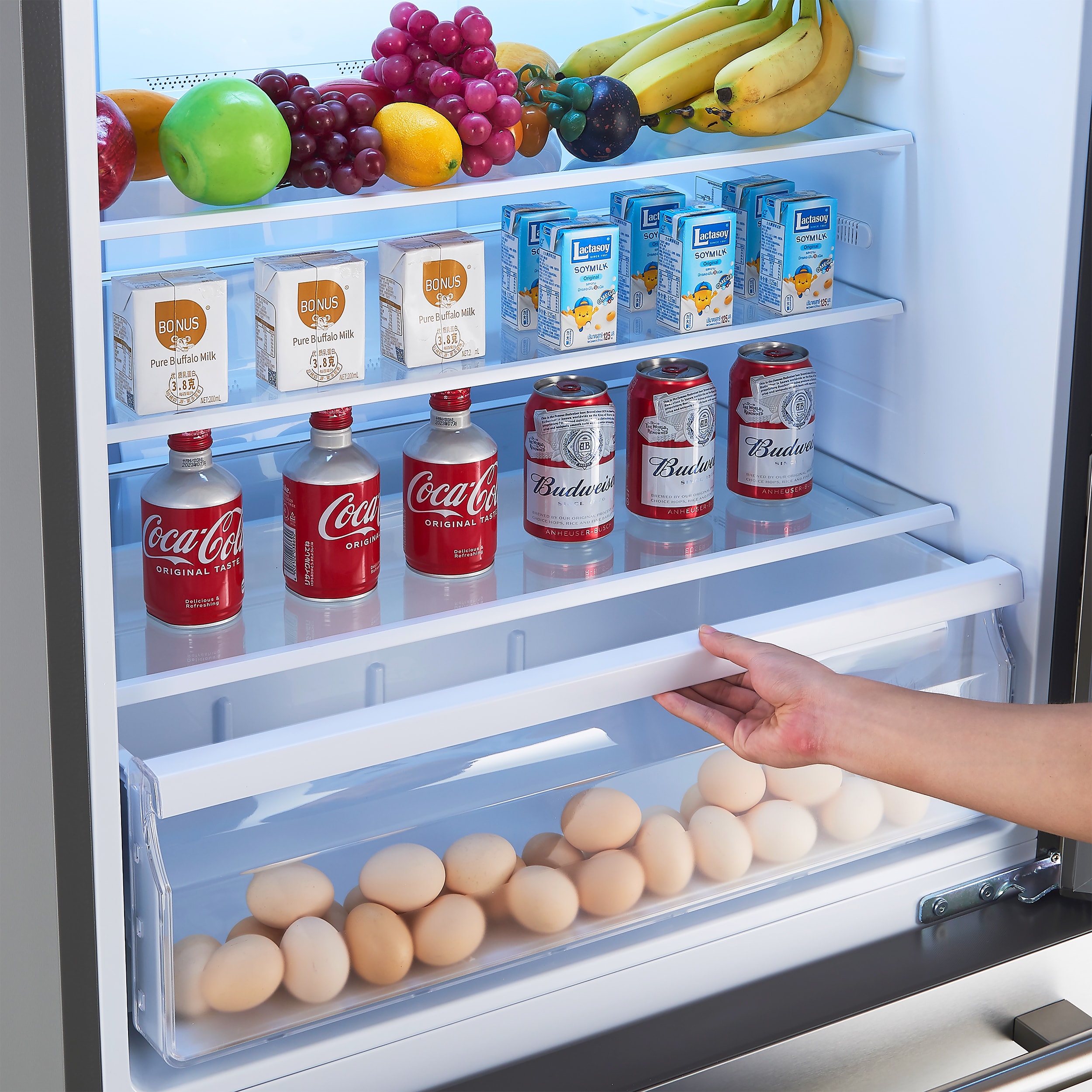 Refrigerador Stainless Steel con Congelador Inferior de Profundidad al Mostrador de 17.2 Pies Cúbicos FORNO Milano Espresso Certificado ENERGY STAR FFFFD1785-31S