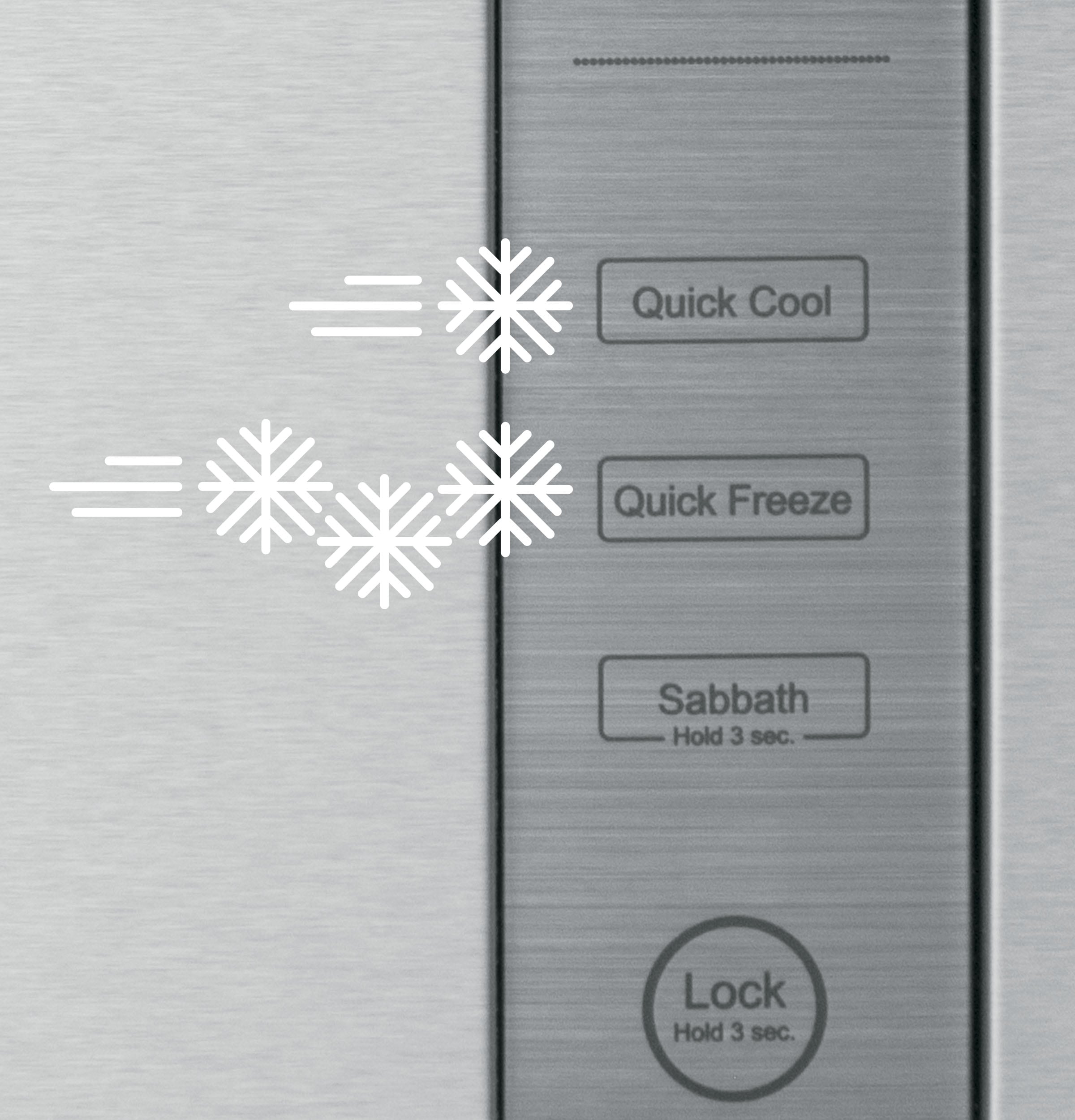 Refrigerador de fondo congelador estándar de 15 pies cúbicos de acero inoxidable - Certificado ENERGY STAR