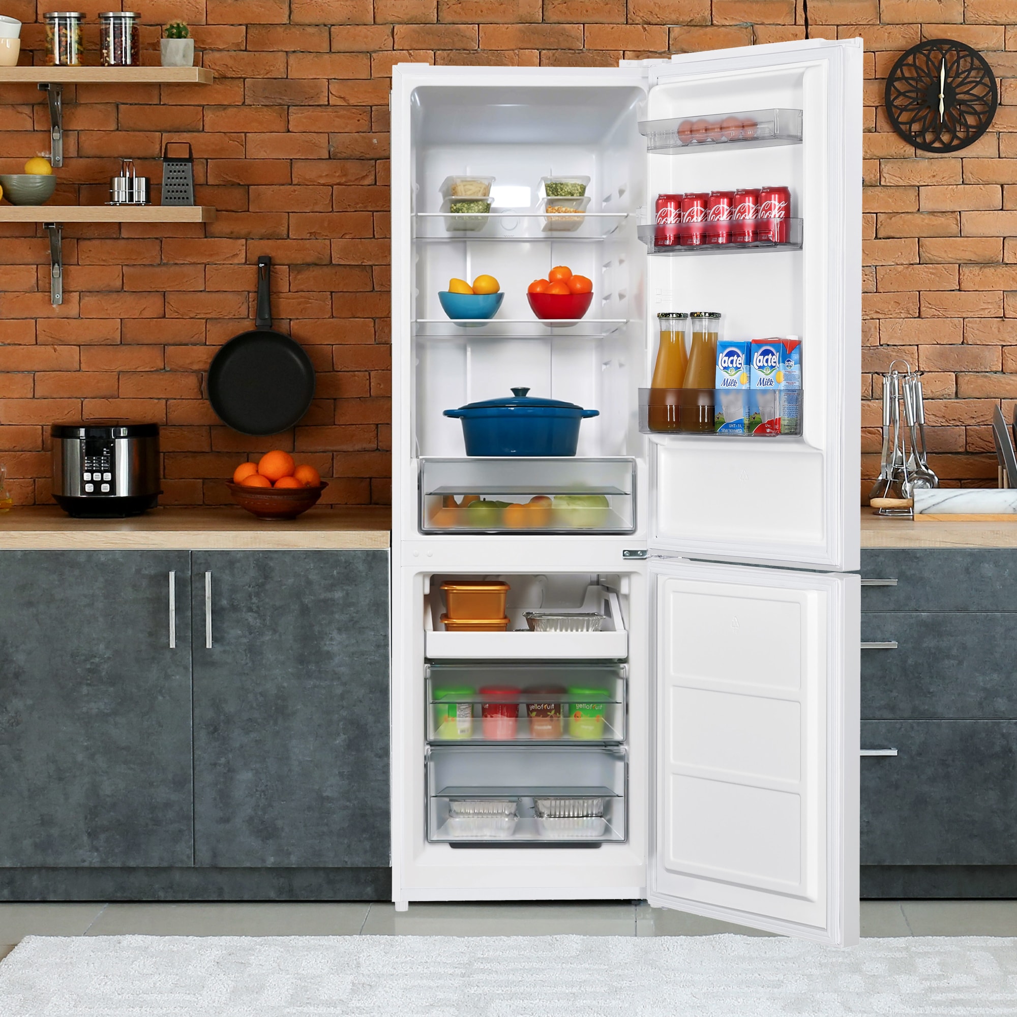 Congelador de fondo congelador Danby de 10.3 pies cúbicos en color blanco con certificación ENERGY STAR