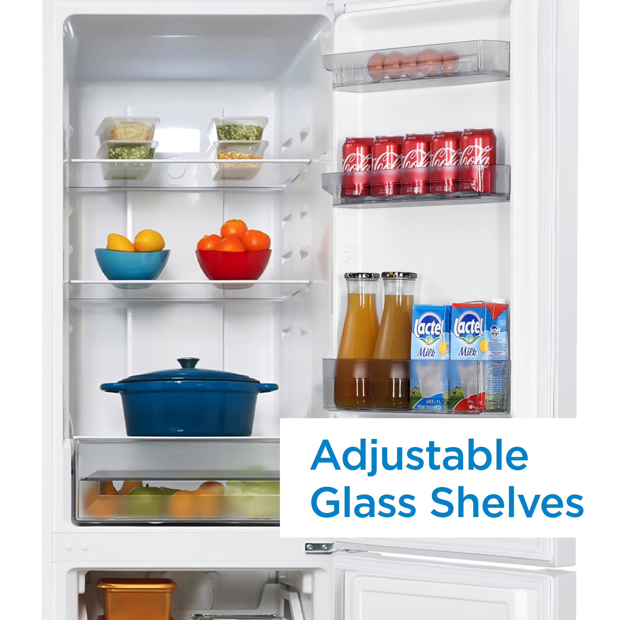 Congelador de fondo congelador Danby de 10.3 pies cúbicos en color blanco con certificación ENERGY STAR