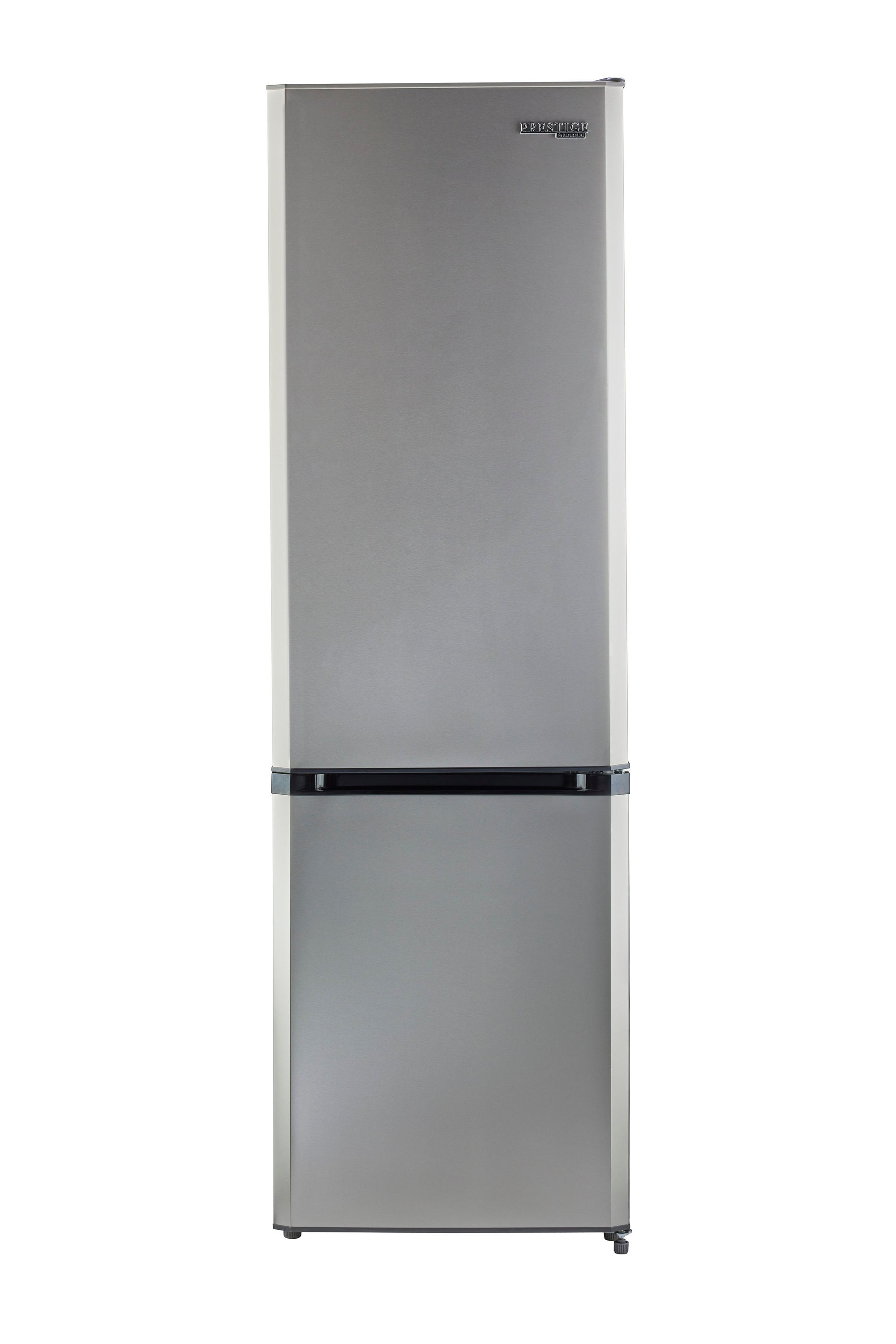 Refrigerador de Acero Inoxidable con Congelador Inferior de Profundidad al Mostrador de 8.7 Pies Cúbicos de Prestigio Único - Certificado ENERGY STAR