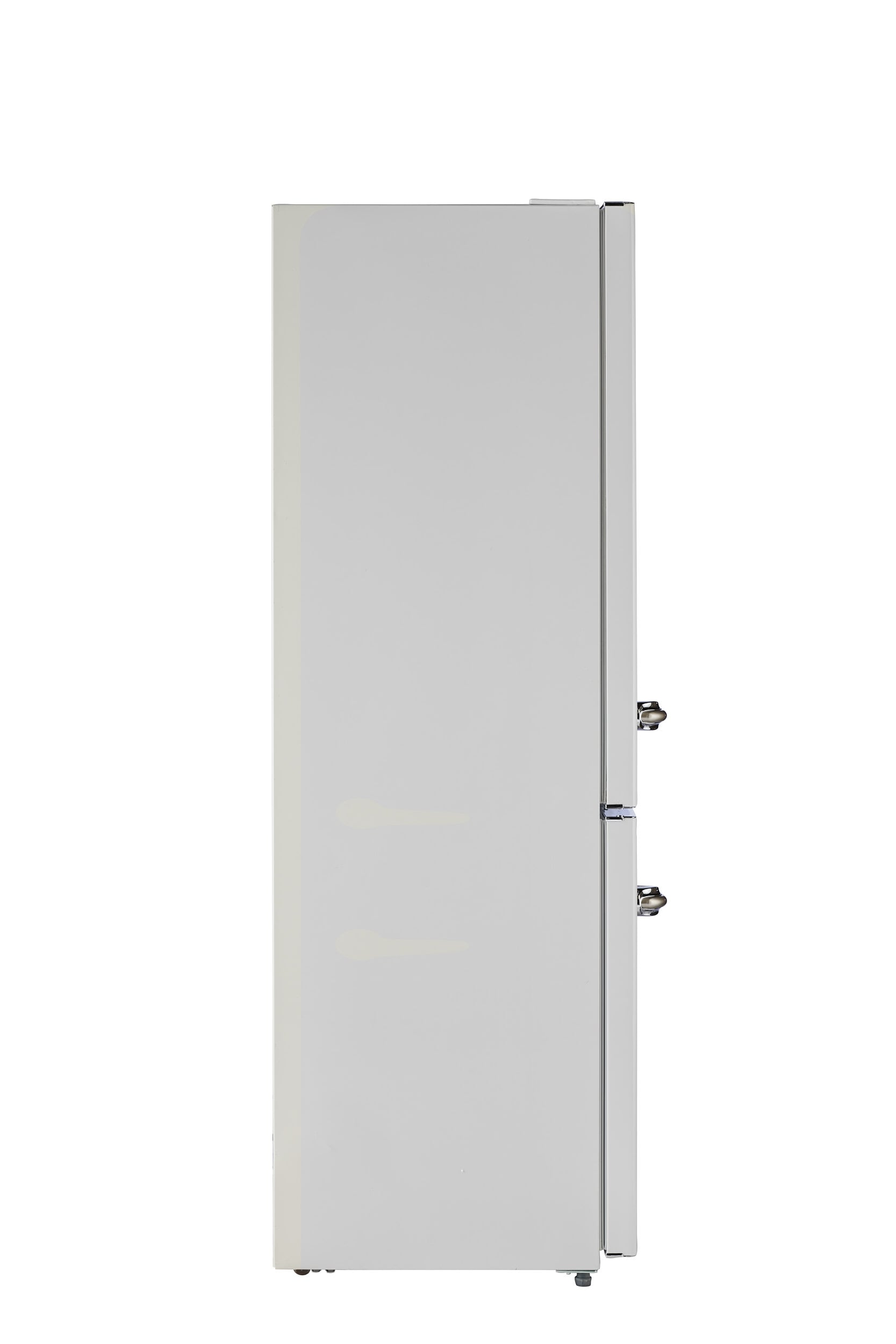 Refrigerador iio Retro-Mod RM1 de 11 pies cúbicos con congelador en la parte inferior de profundidad estándar en color blanco