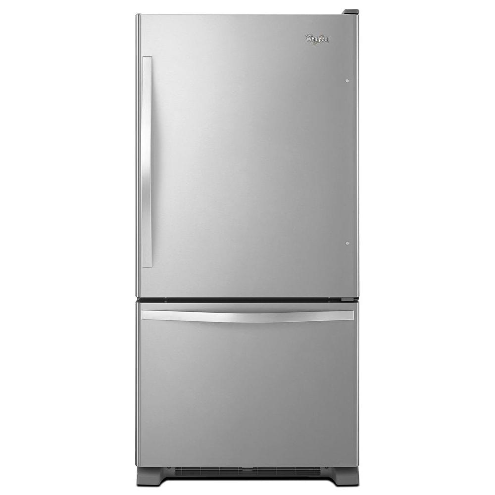 Refrigerador con Congelador Inferior de 22.07 pies cúbicos y Fabricador de Hielo en Acero Inoxidable Certificado por ENERGY STAR