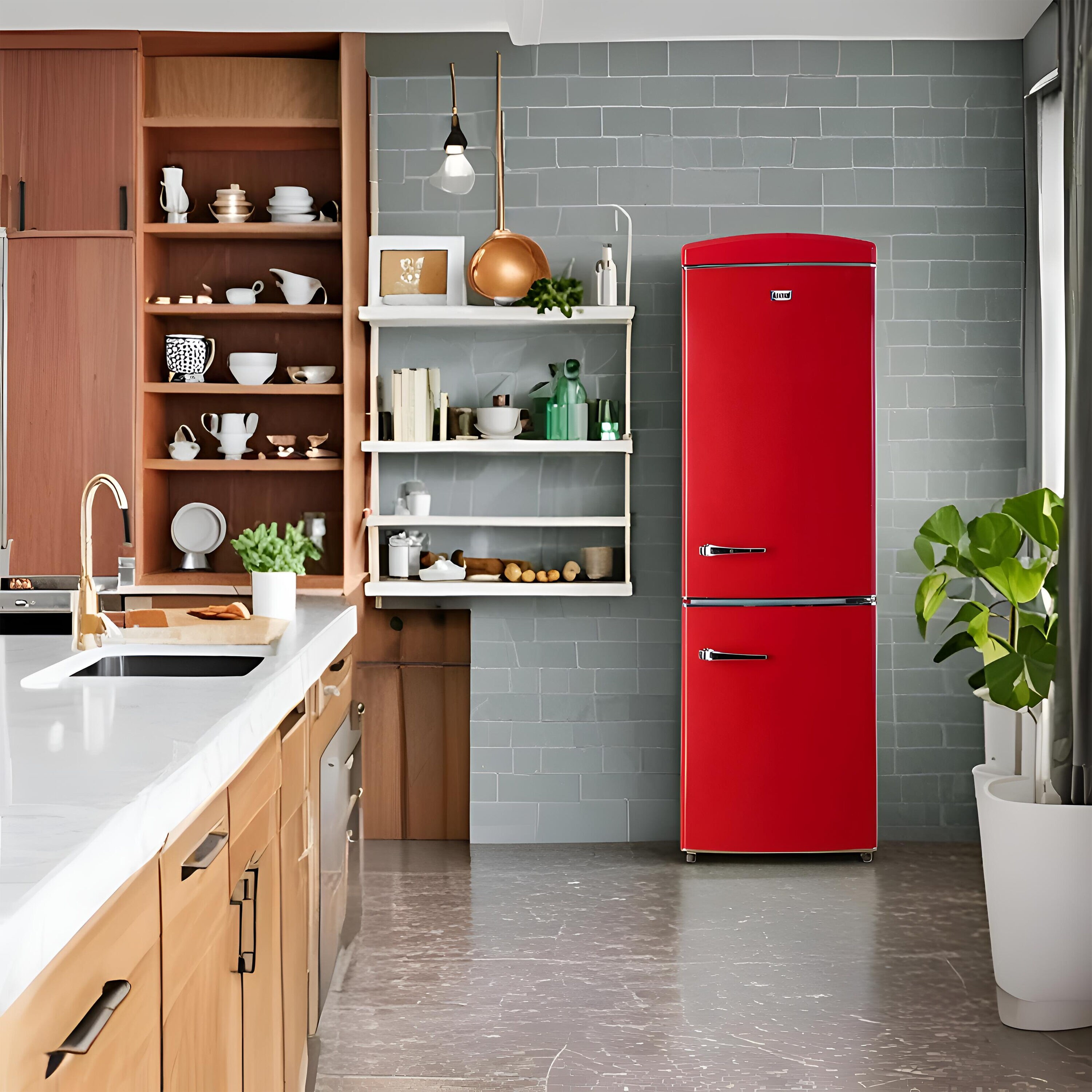 Refrigerador Reductor de Congelador Inferior Estándar de 10.7 Pies Cúbicos