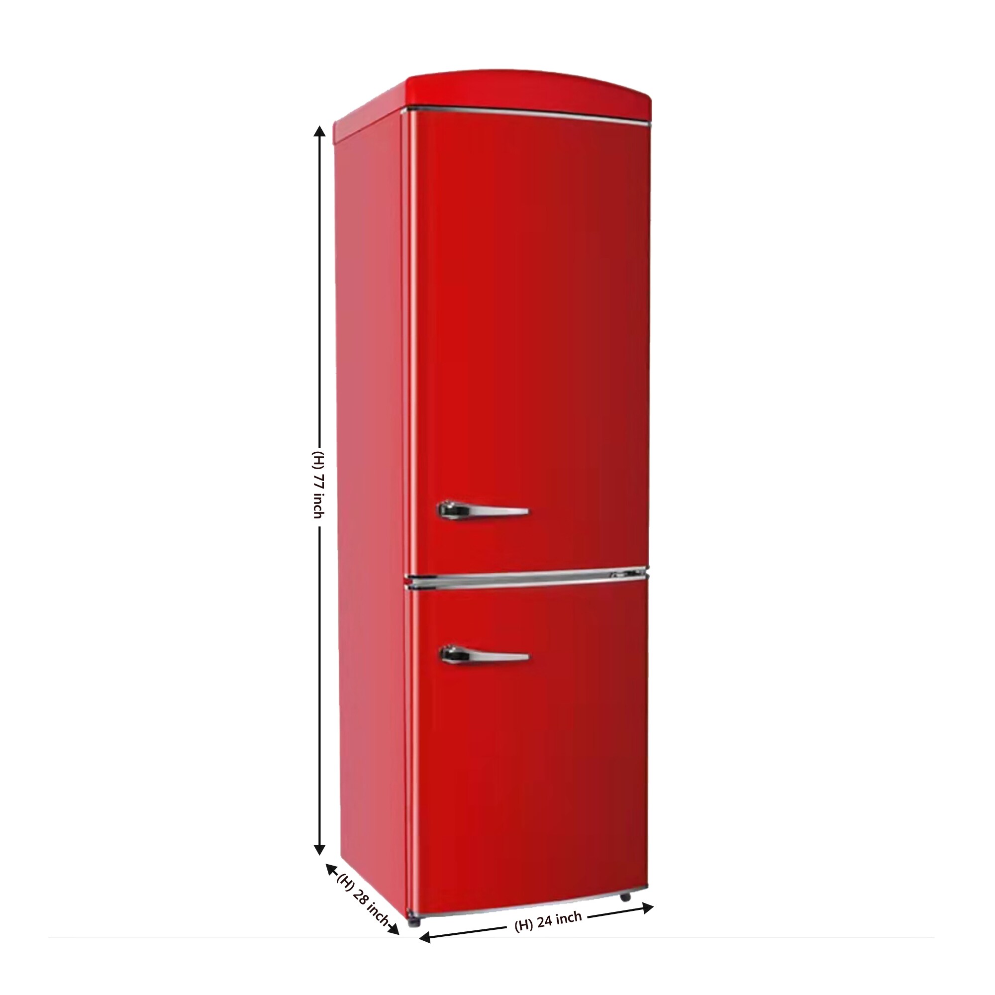 Refrigerador Reductor de Congelador Inferior Estándar de 10.7 Pies Cúbicos