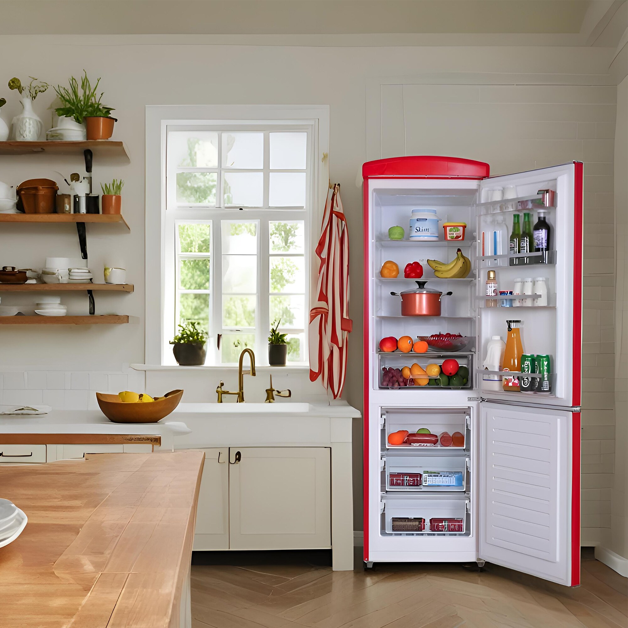 Refrigerador Reductor de Congelador Inferior Estándar de 10.7 Pies Cúbicos
