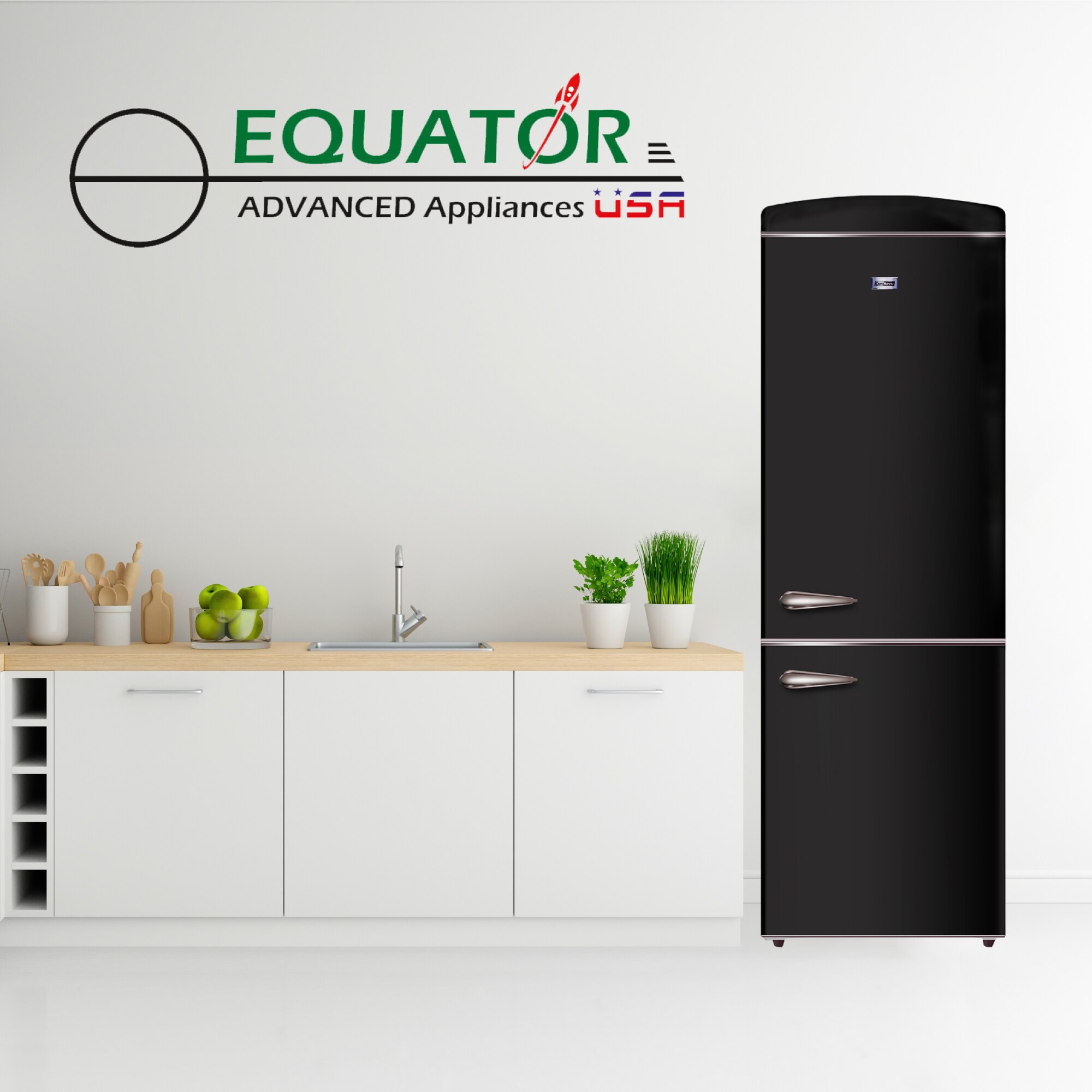 Refrigerador con Congelador Abajo de 10.7 Pies Cúbicos en Negro