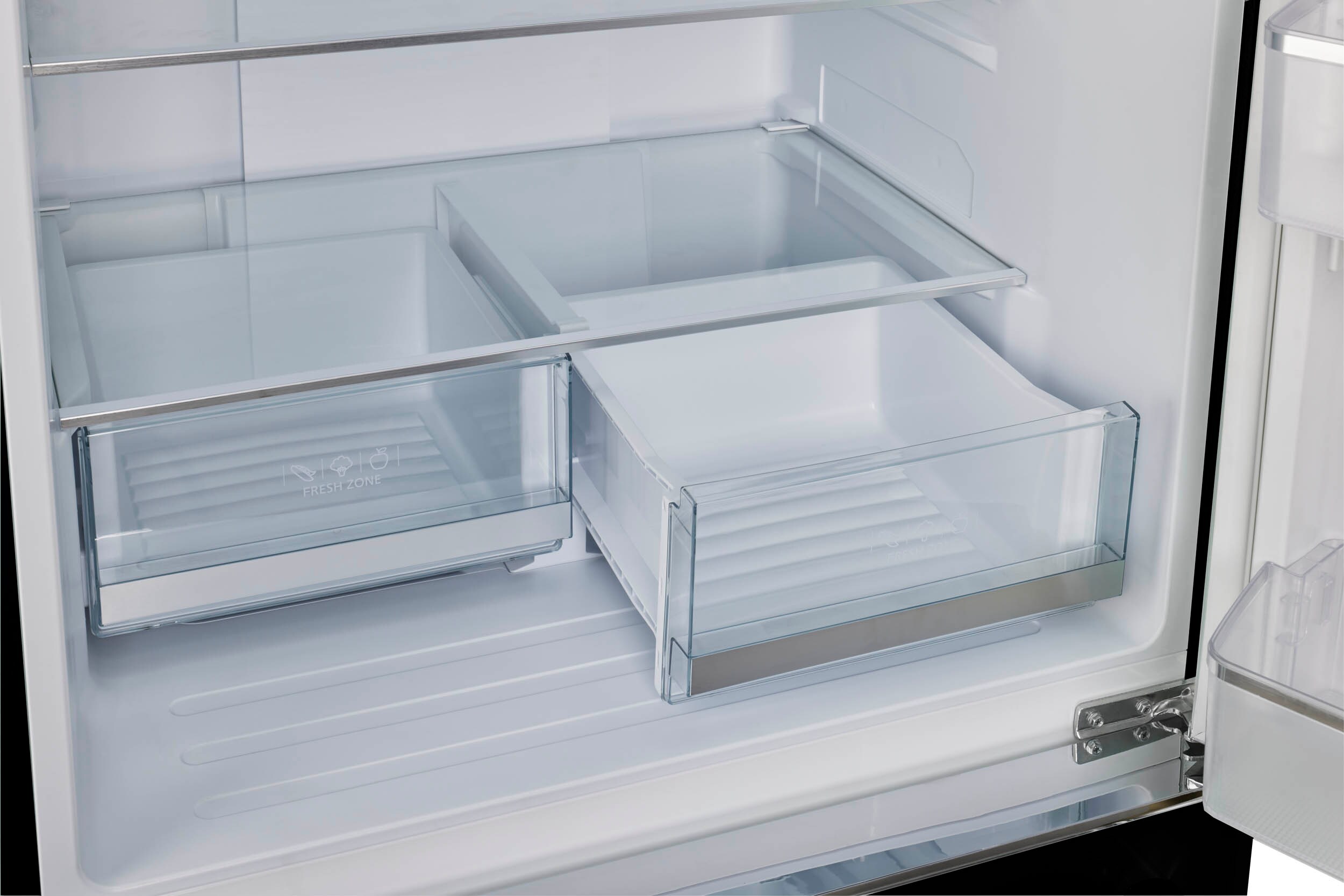 Refrigerador Único Clásico Retro de Profundidad de Mostrador de 17.7 pies cúbicos con Fabricador de Hielo (Negro Medianoche) Certificado ENERGY STAR UGP-510L B AC