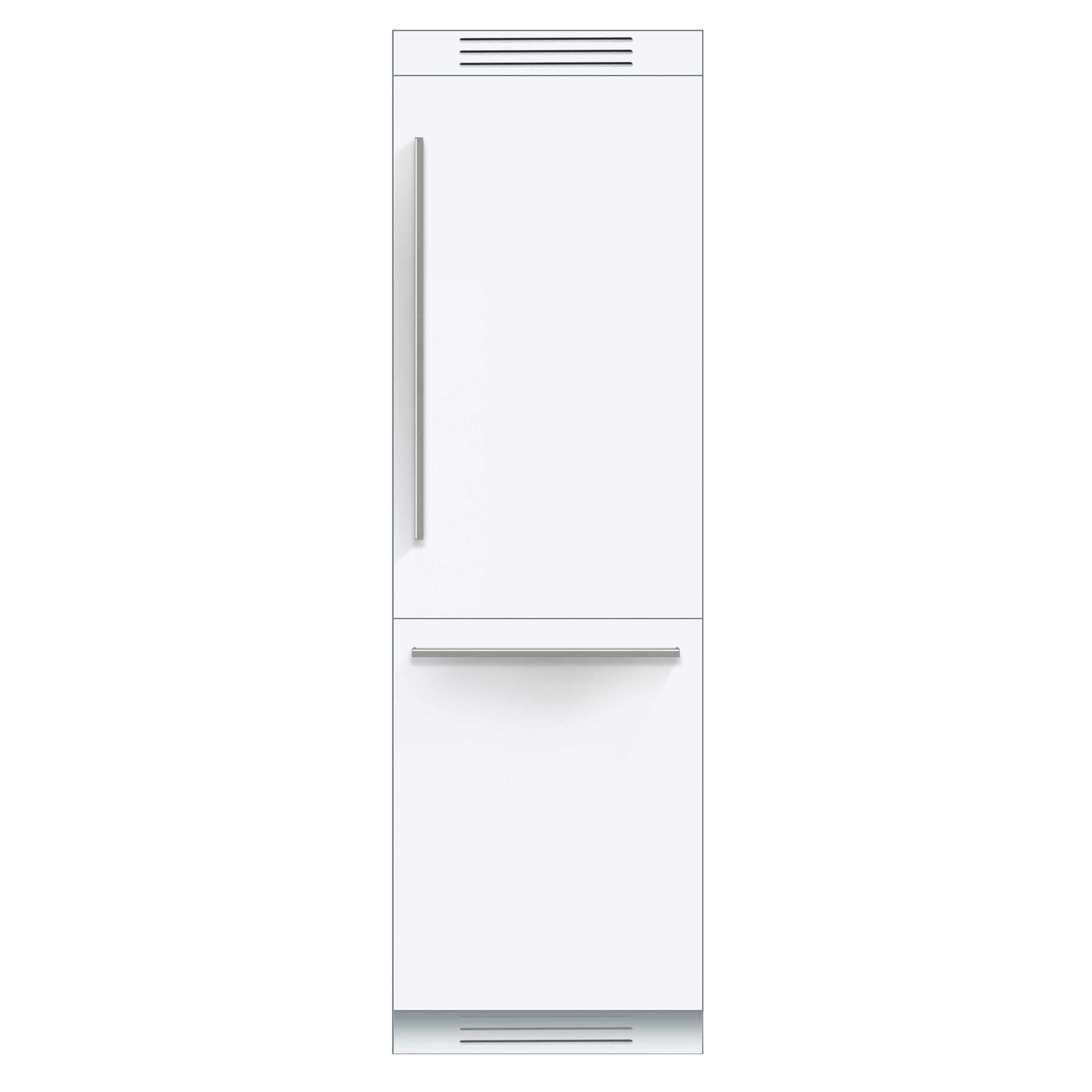 Refrigerador empotrado de fondo con congelador inferior de panel personalizado de la Serie 800 Bosch con conectividad Home Connect de 9 pies cúbicos (listo para panel) Certificado ENERGY STAR B09IB91NSP