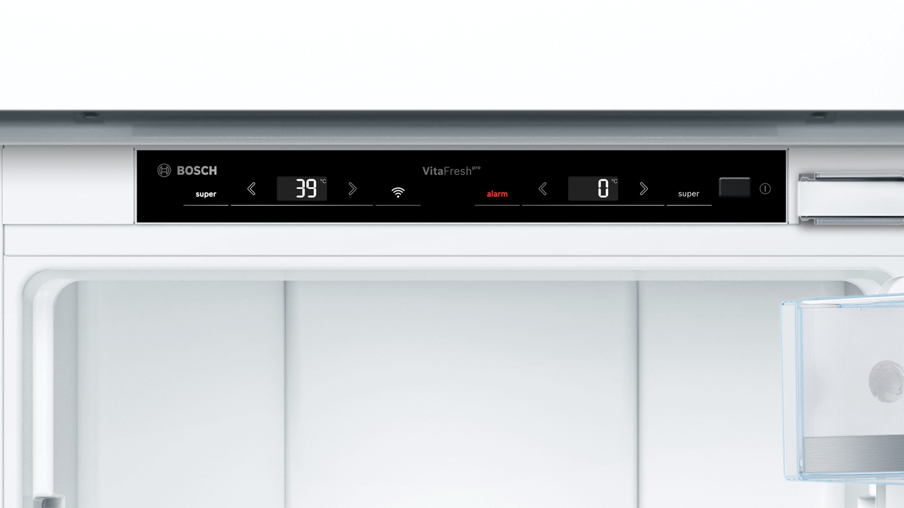 Refrigerador empotrado de fondo con congelador inferior de panel personalizado de la Serie 800 Bosch con conectividad Home Connect de 9 pies cúbicos (listo para panel) Certificado ENERGY STAR B09IB91NSP