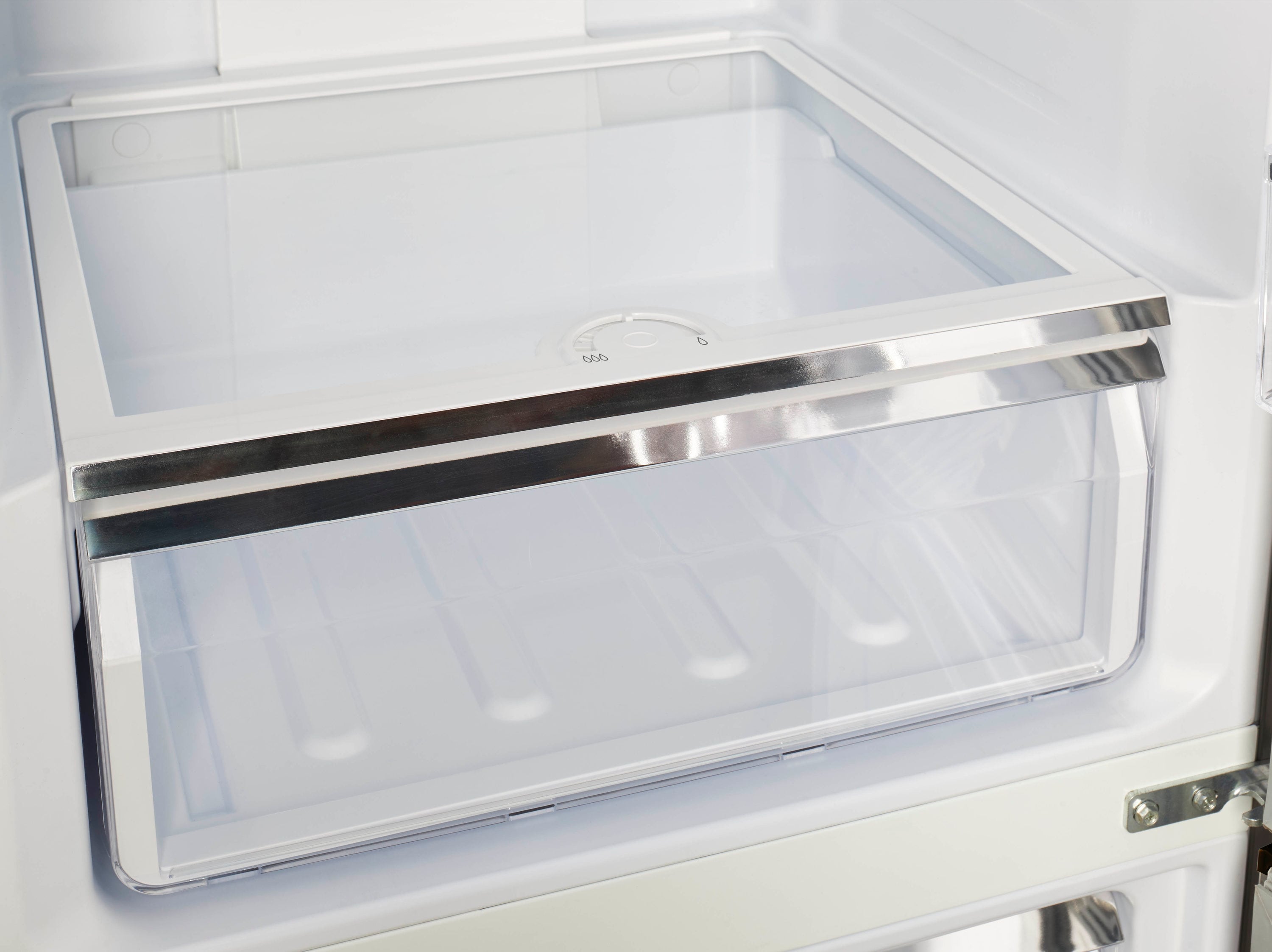 Refrigerador Retro Clásico ÚNICO de 11.7 pies cúbicos con congelador inferior de profundidad de mostrador en Negro Medianoche - Certificado ENERGY STAR